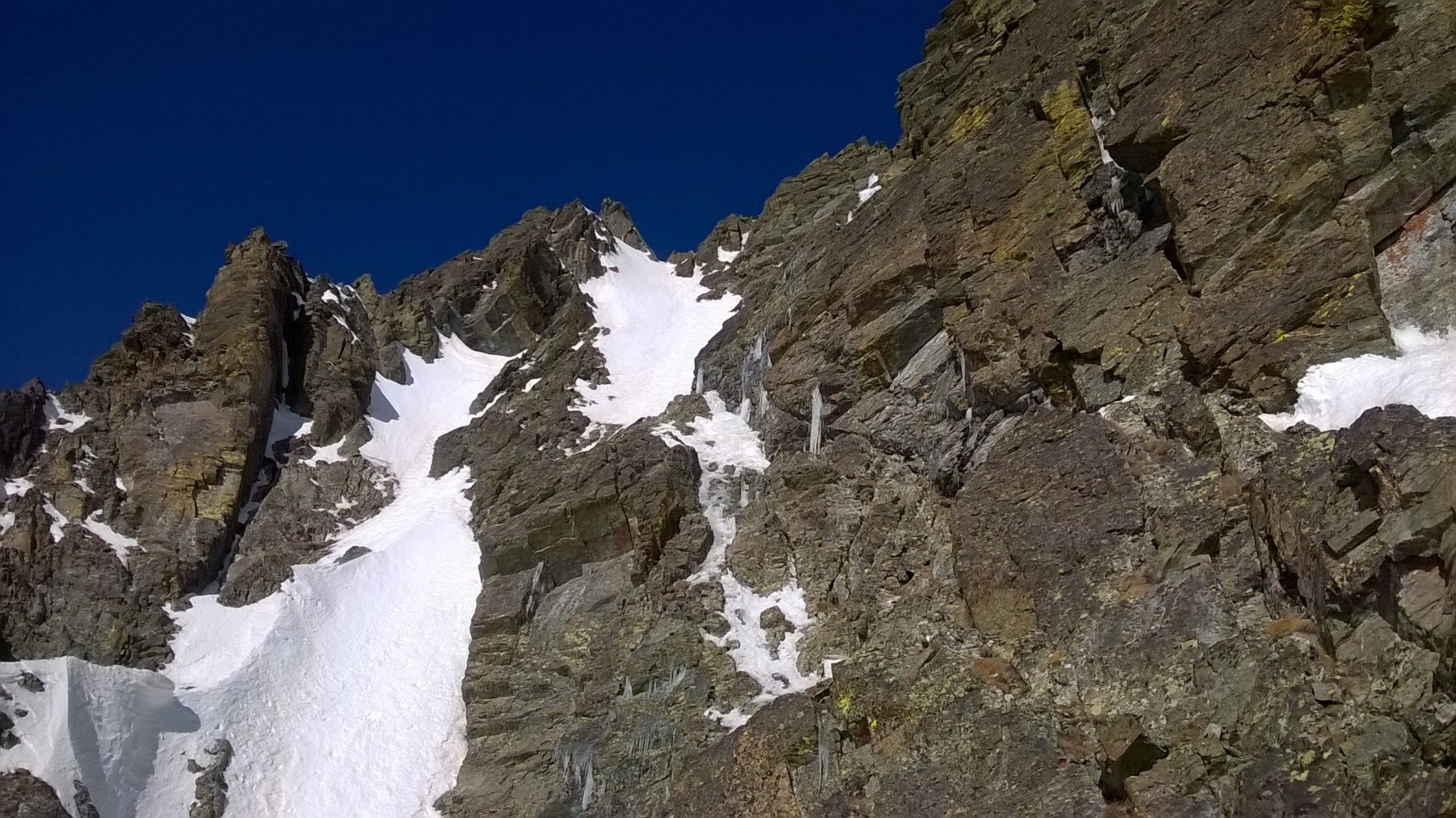 Tratto finale per accedere alla vetta