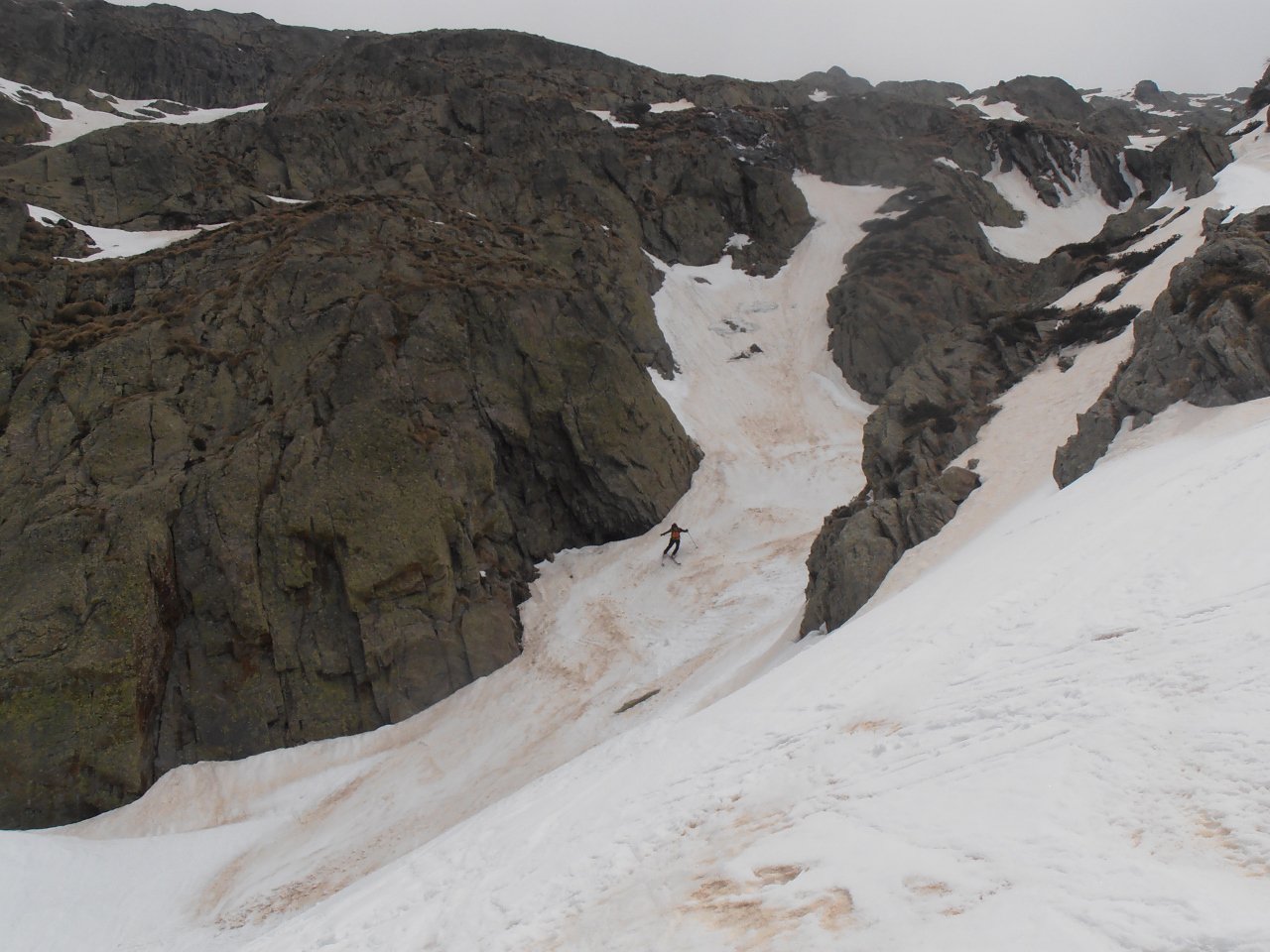 09 - discesa nella parte alta del canale