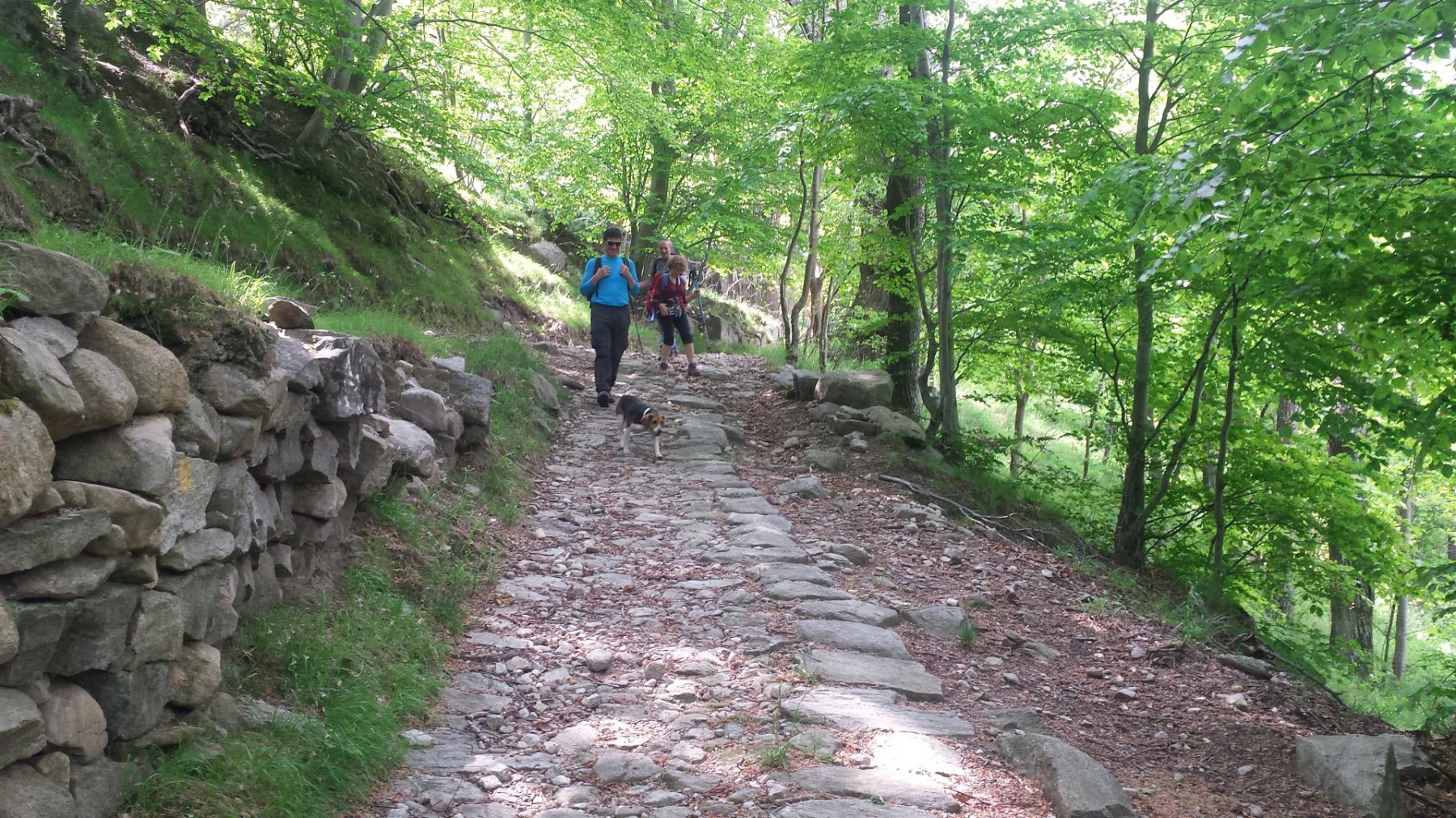 Lastricata verso Chiusa S. Michele