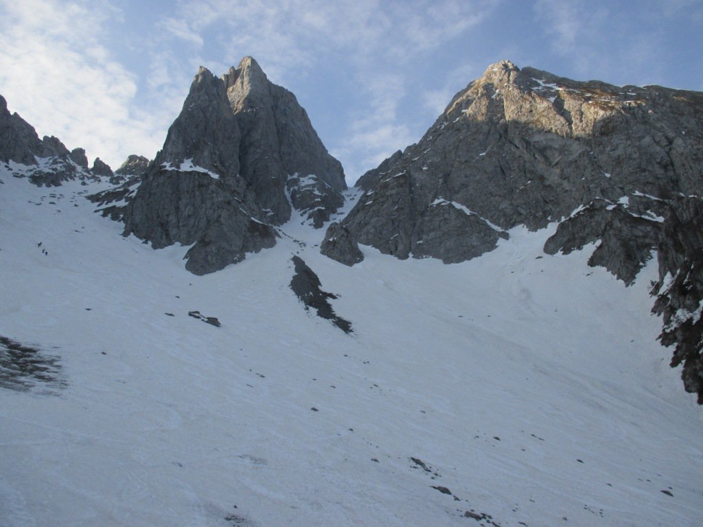 Il bagozza-canale di dx preso in salita