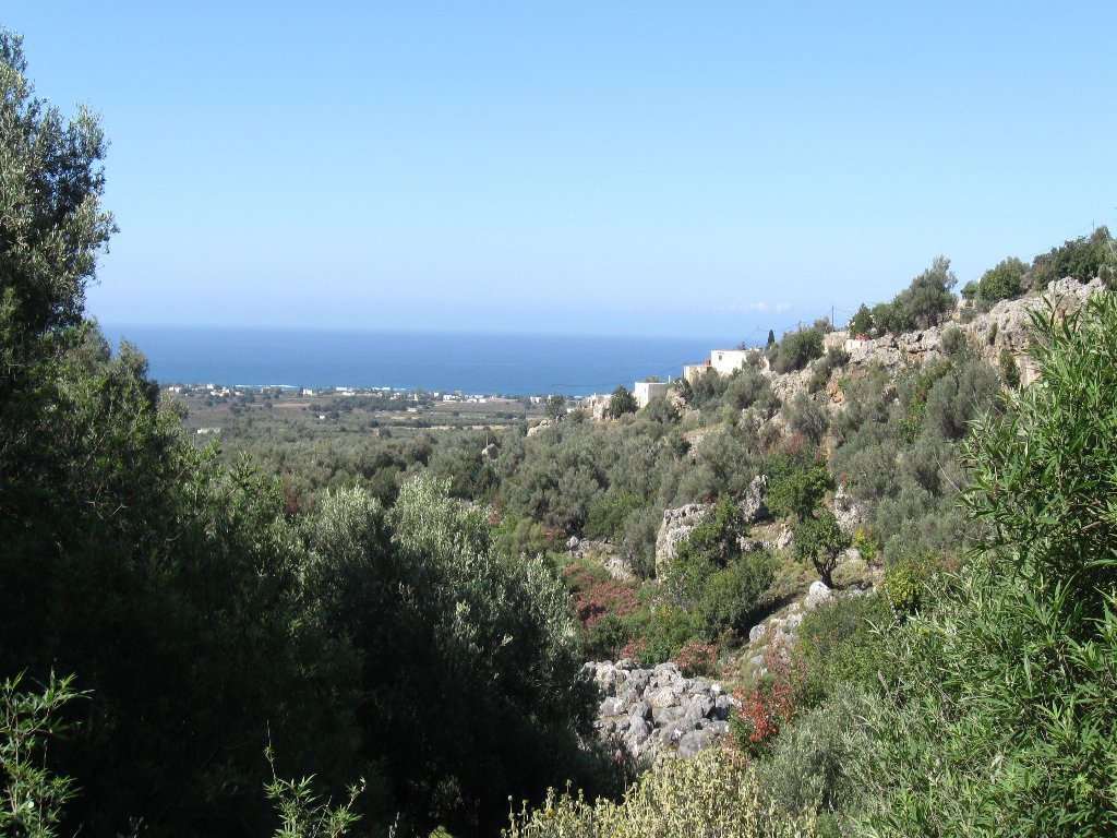 verso la costa di Frangokastello