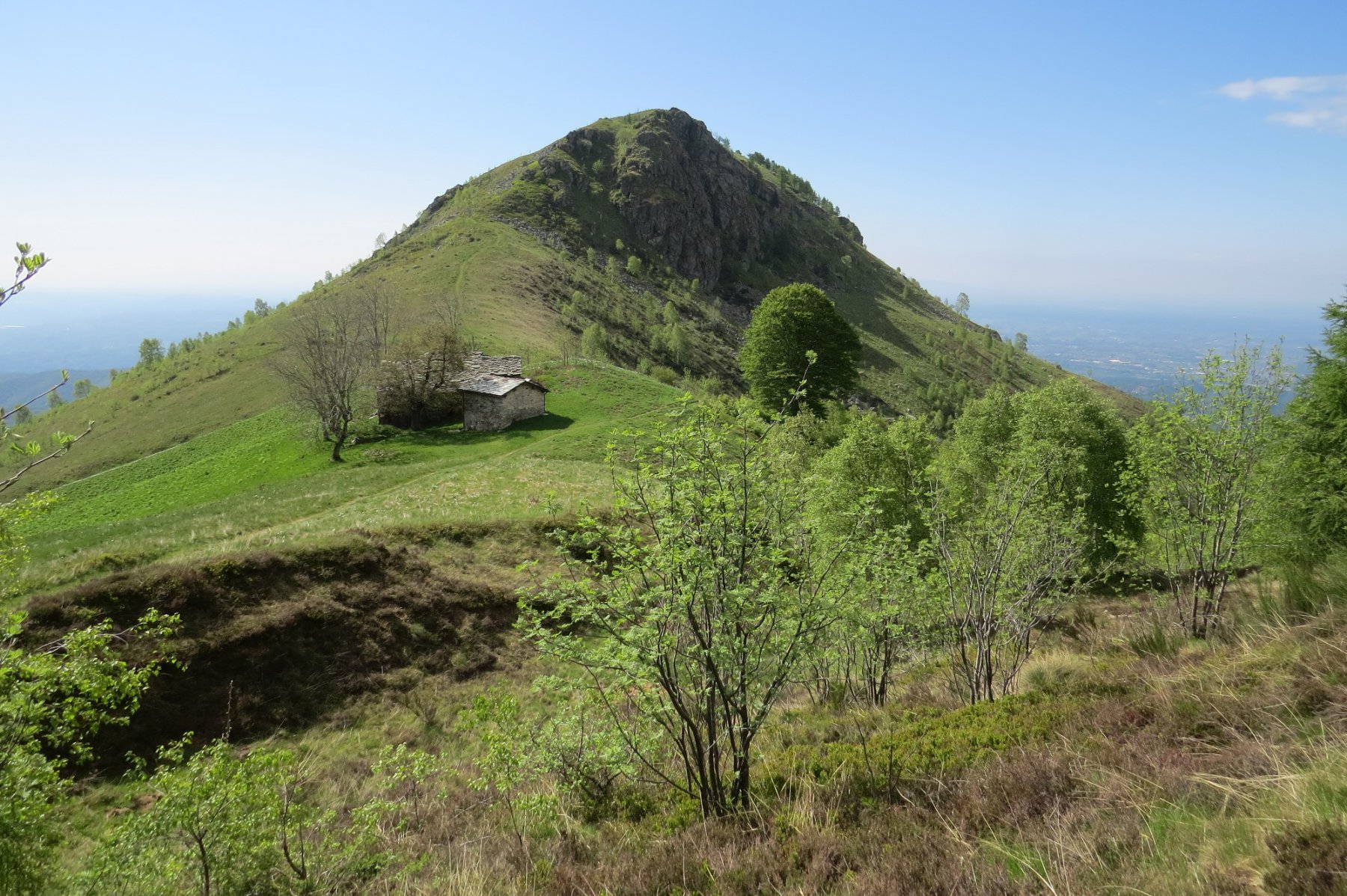 Alla Partenza, Il Colletto ed Il Monte Calvo