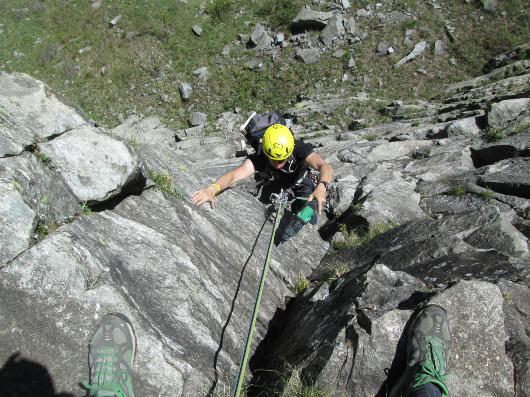 apertura via dall'alto