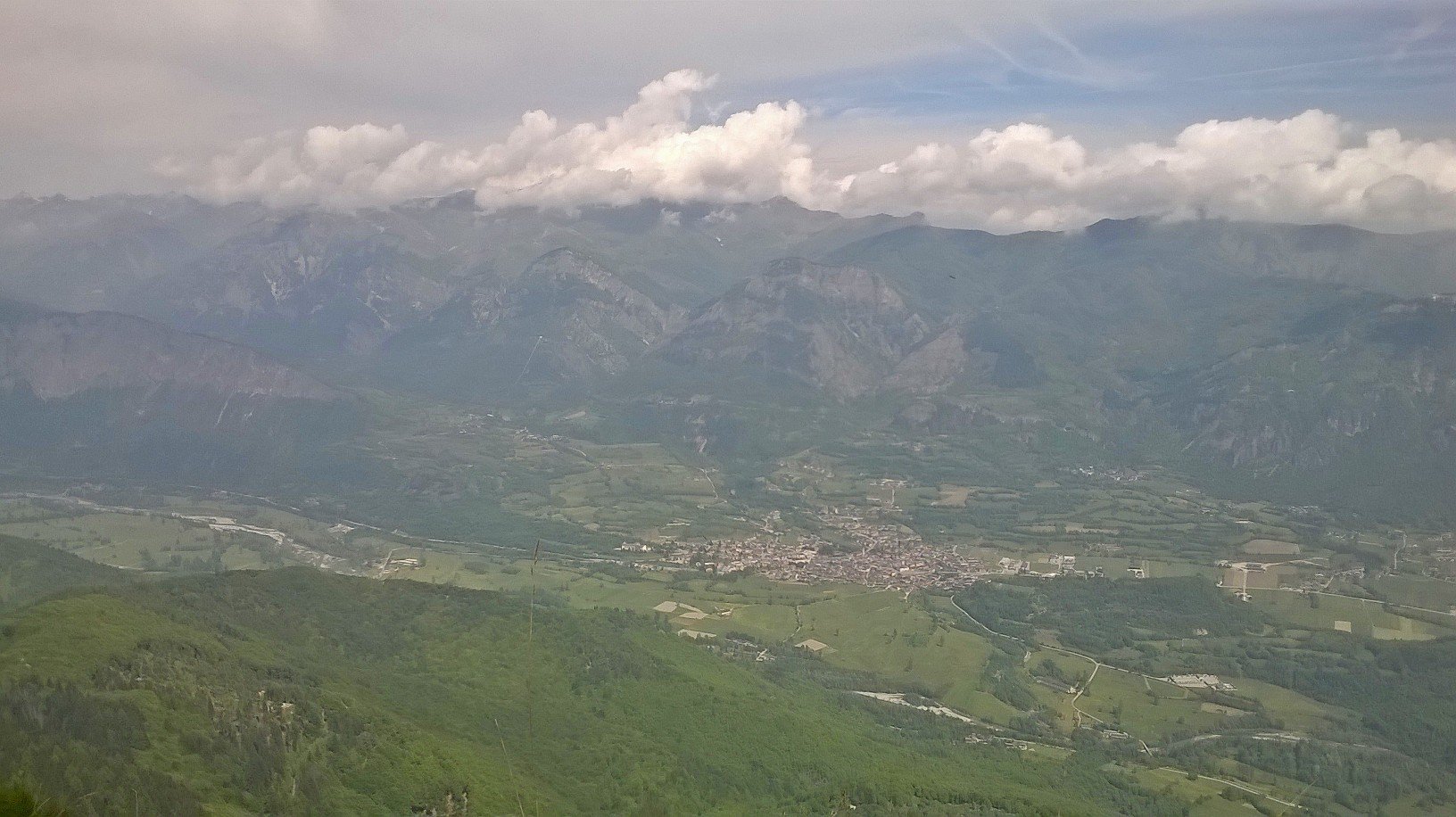 Panorama sulla media Valle Stura