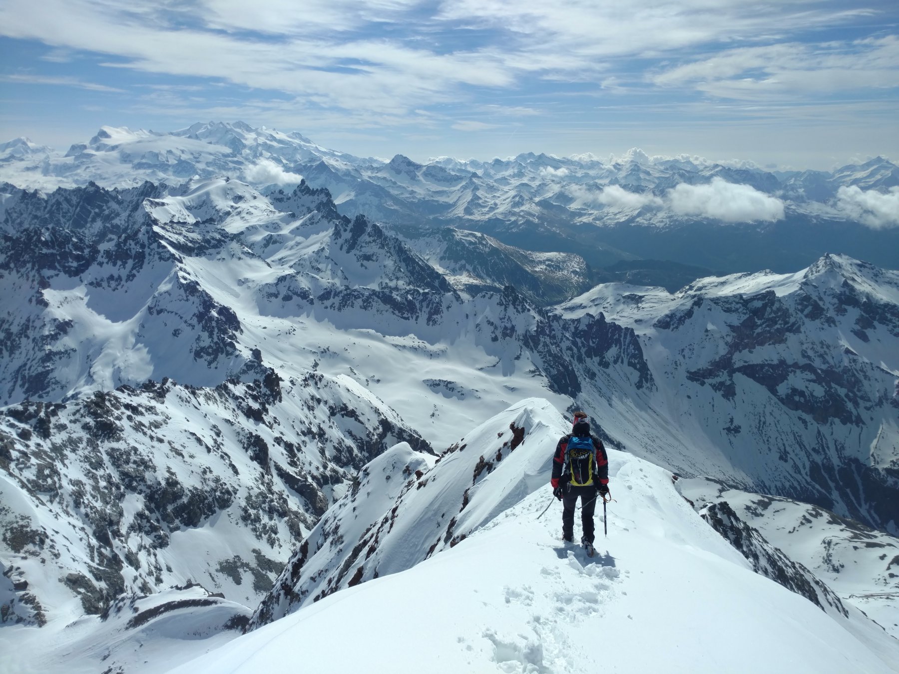 Panorama dalla vetta