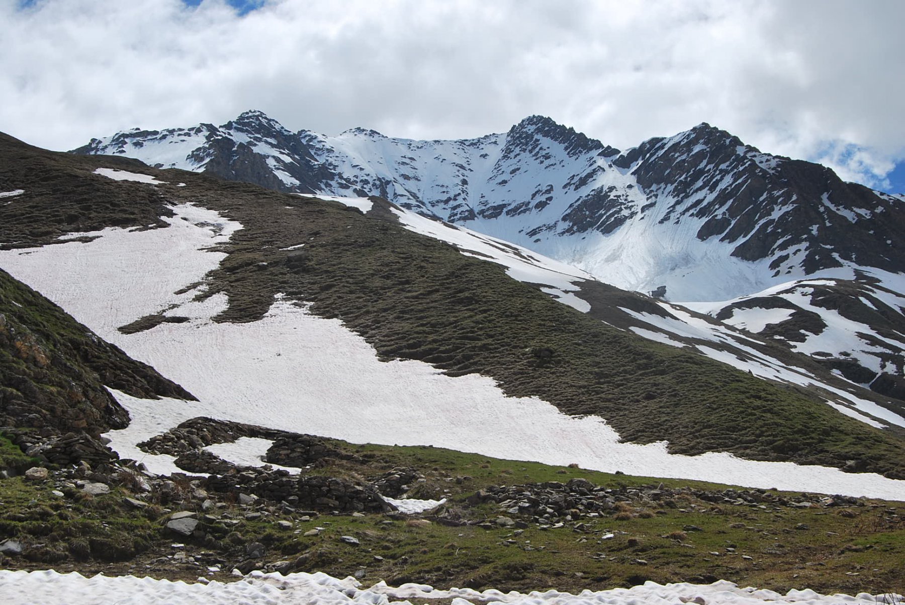 I due Golliatz visti dall’alpeggio