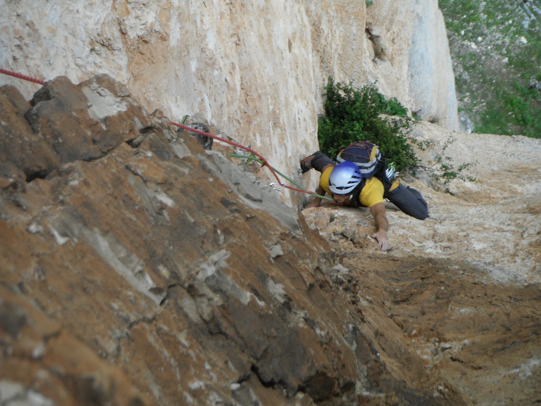 secondo tiro, fessura o tacche nette