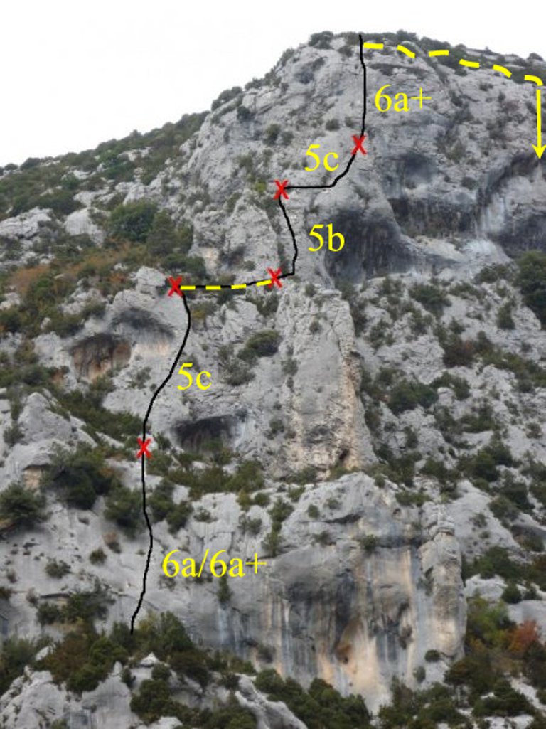 il tracciato della via