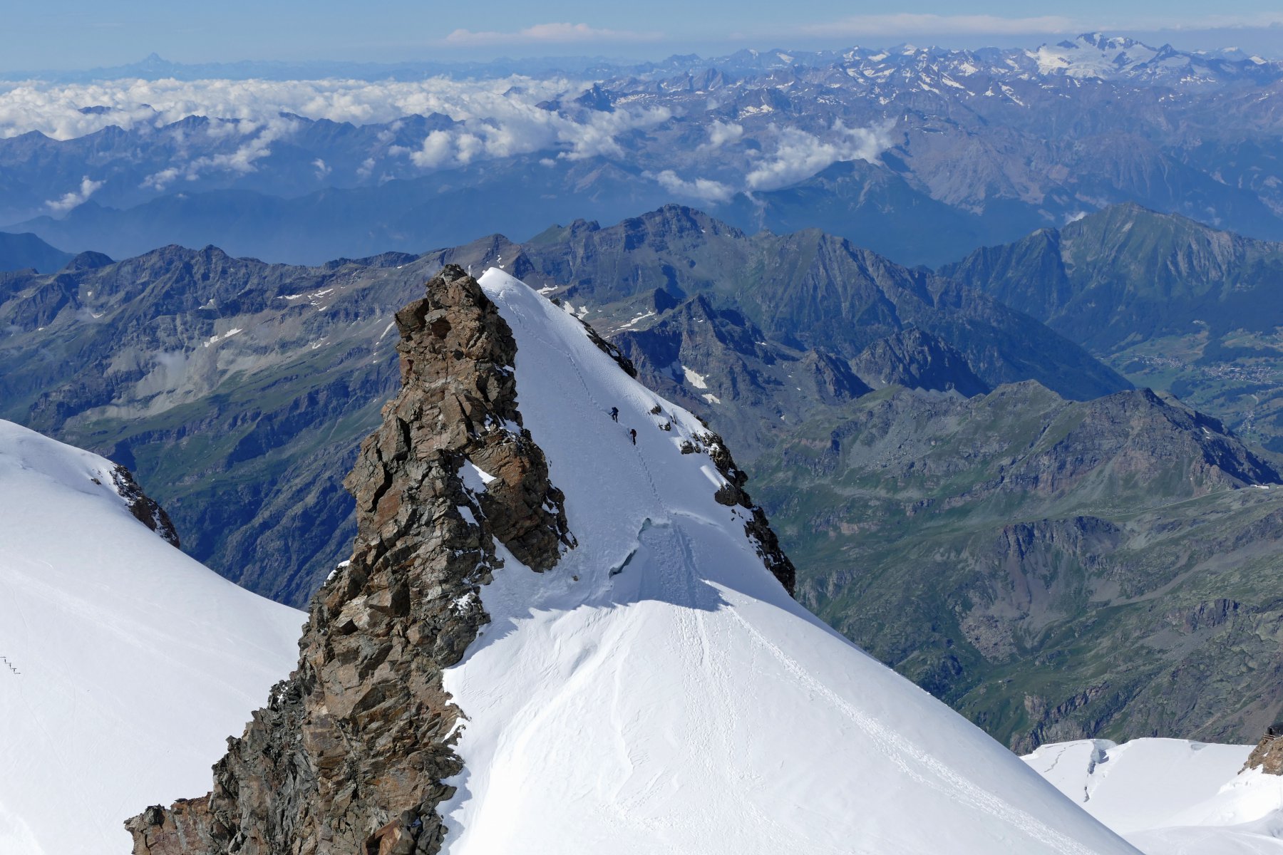 Il Corno Nero ammirato dalla vicina Ludwigshohe