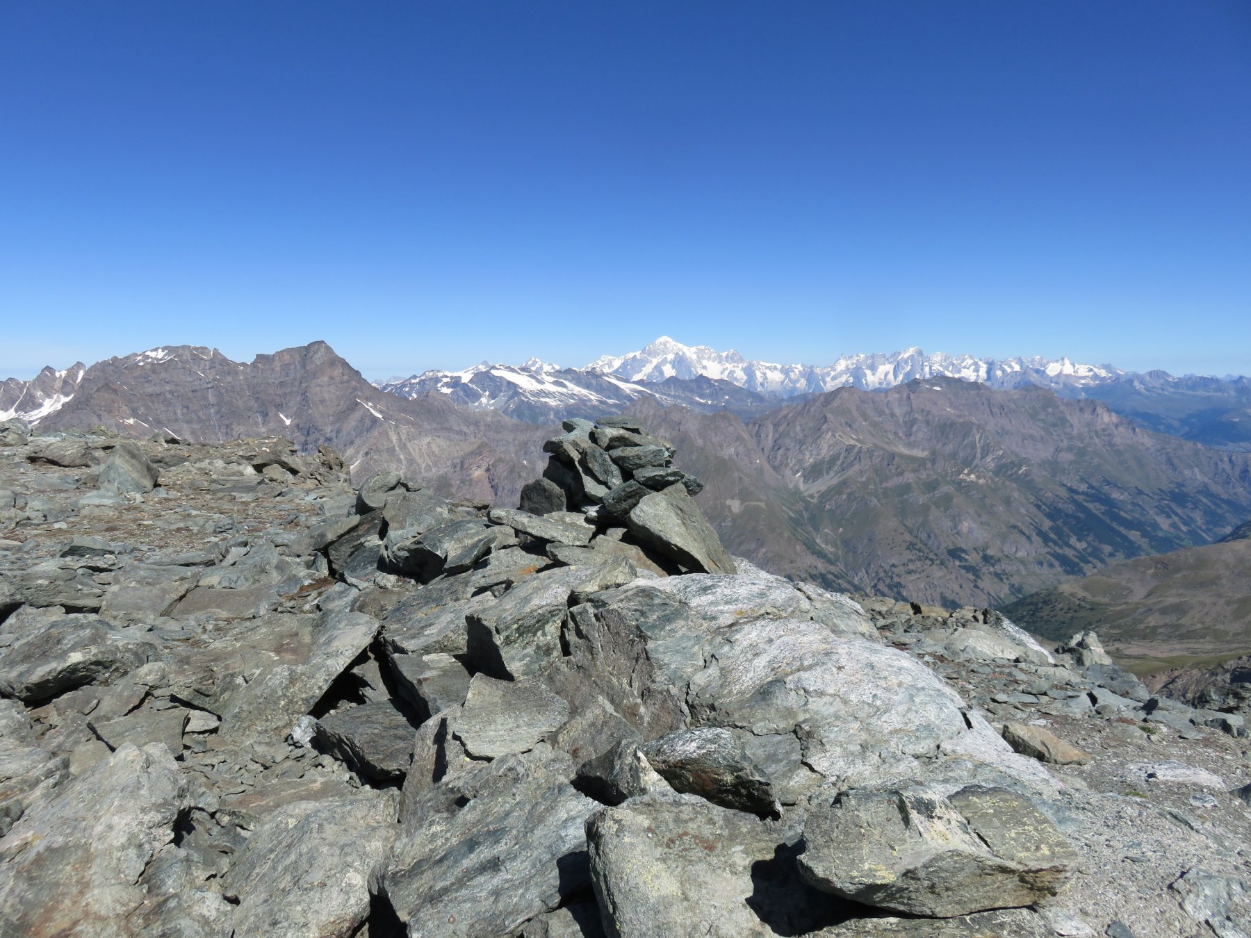 Arrivo alla Cima di Entrelor