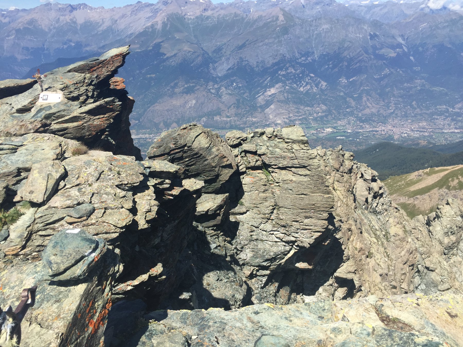 Cresta vista dalla cima