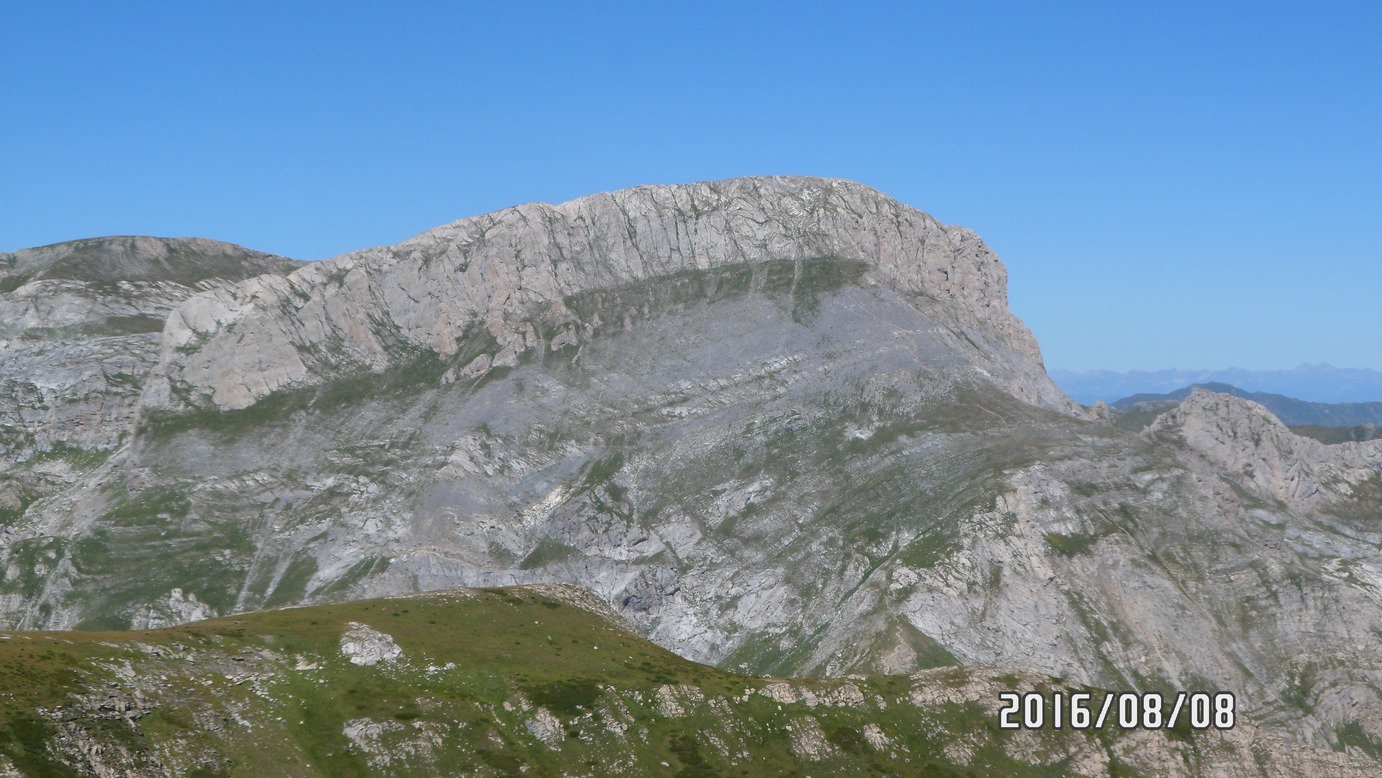 Cima Pian Ballaur e cima delle Saline da cima Pian Comune