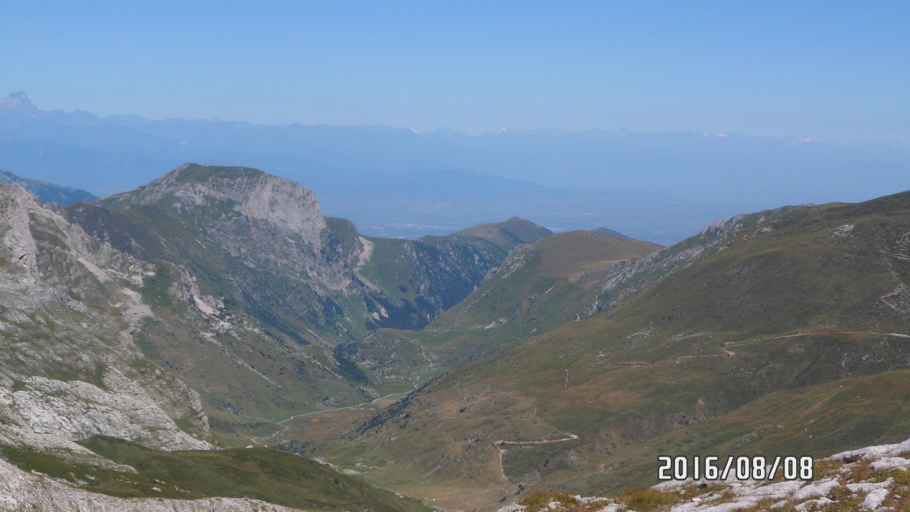 Panorama da cima Pian Comune