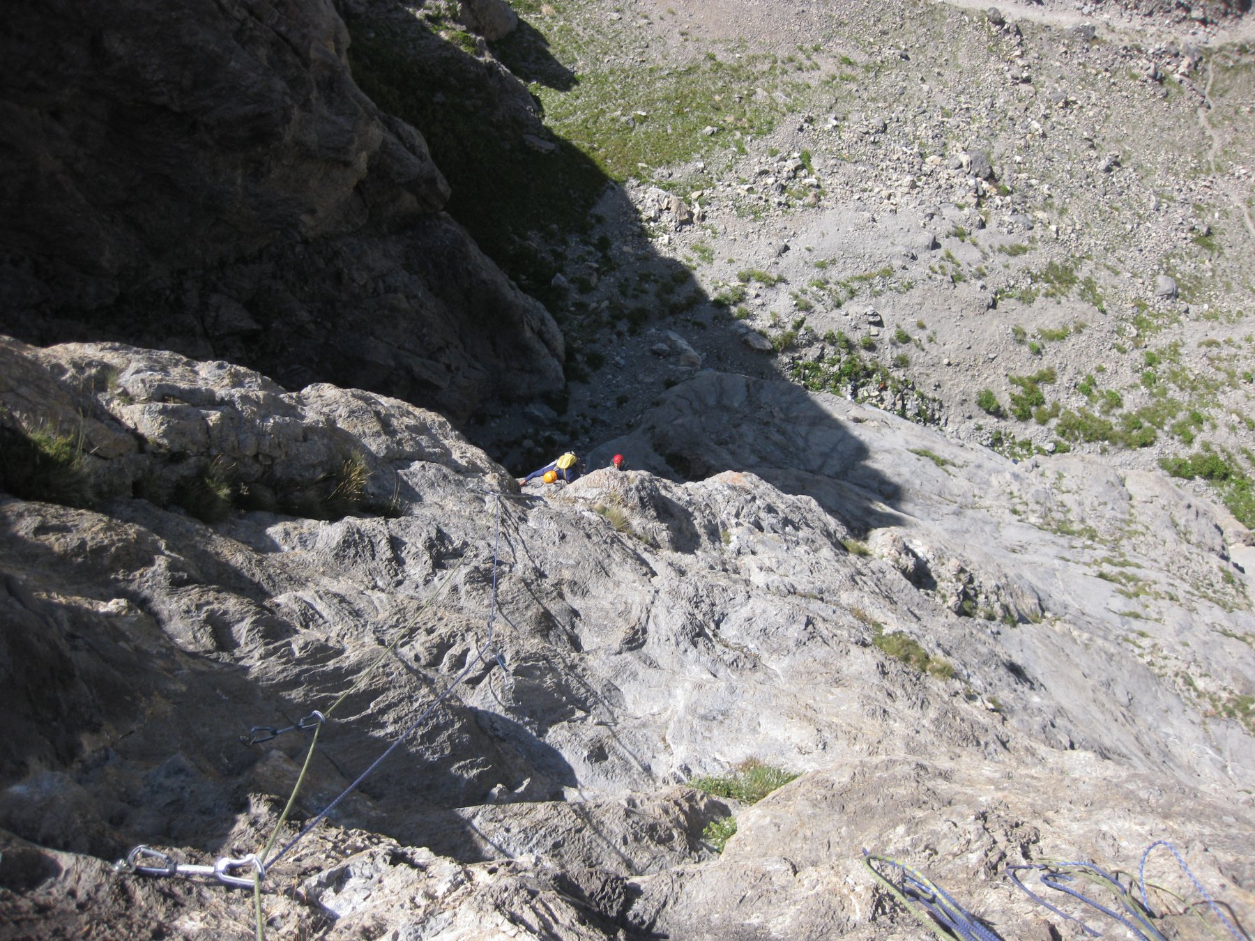 Arrivo in sosta del 3° tiro