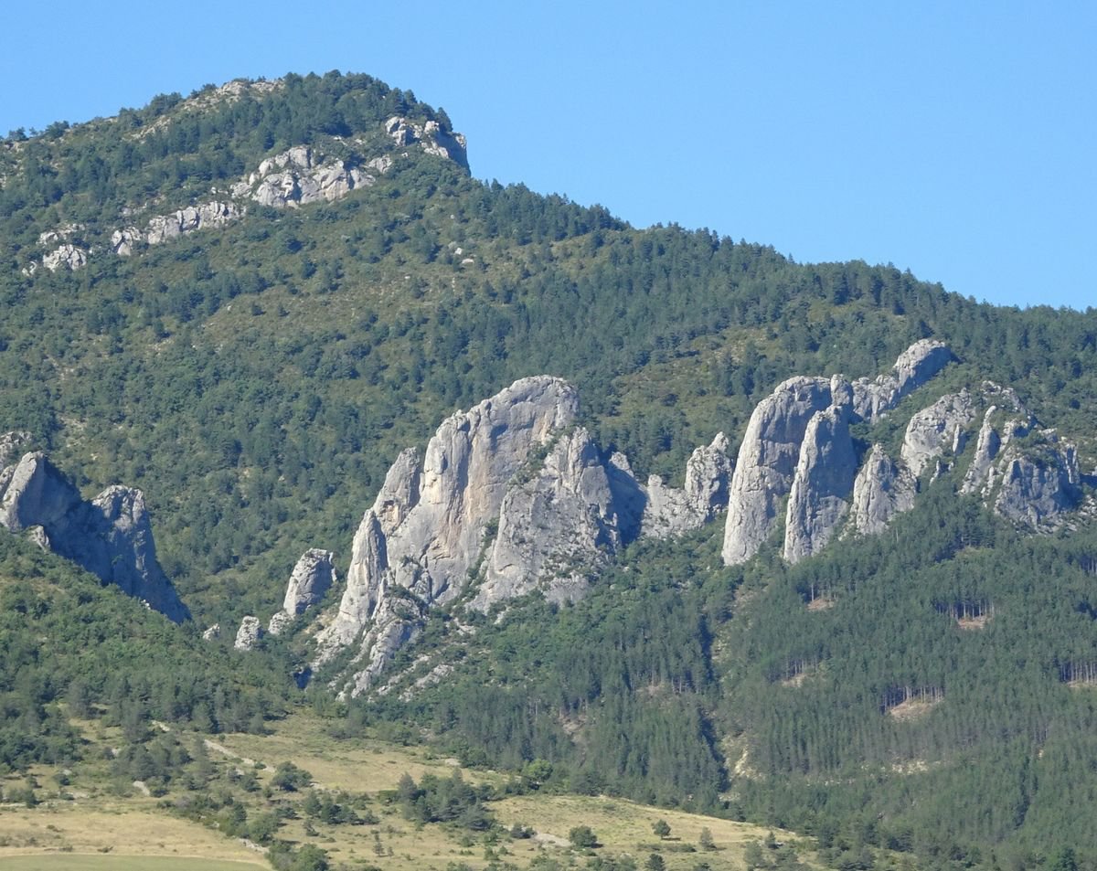 l'area di Pennes le Sec vistada sudest
