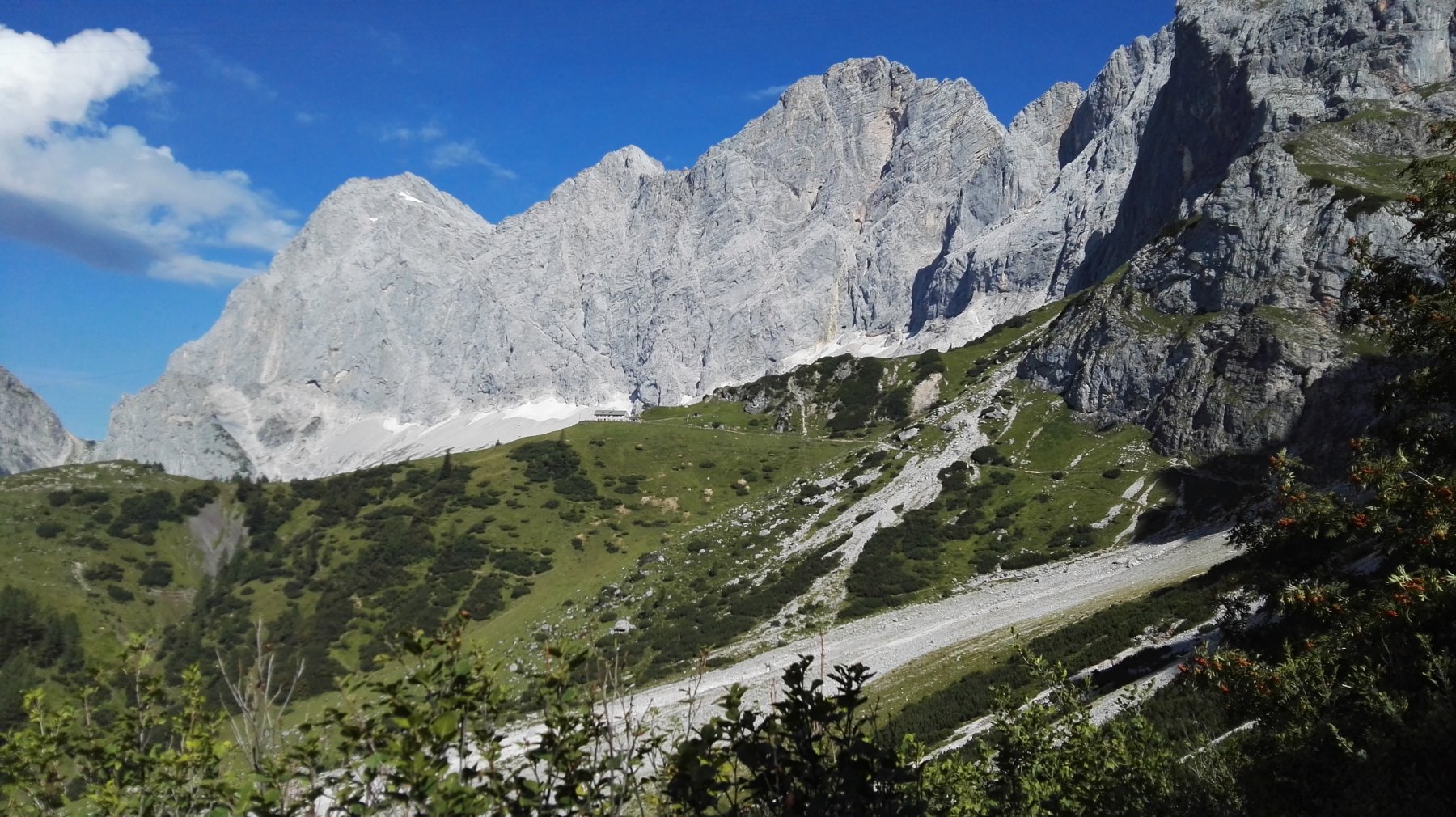 Panorama alla partenza