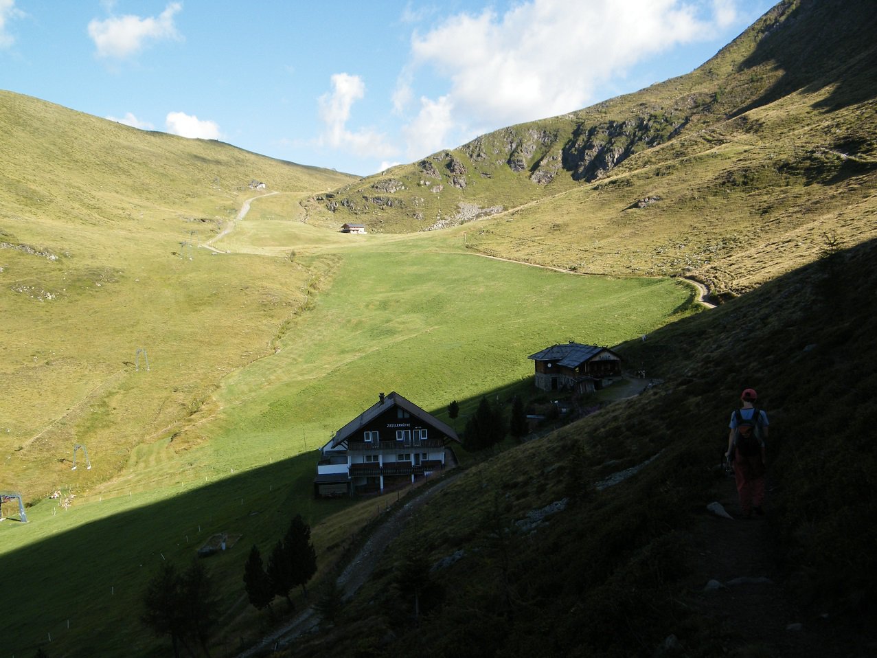 Nei pressi della Zasslerhutte