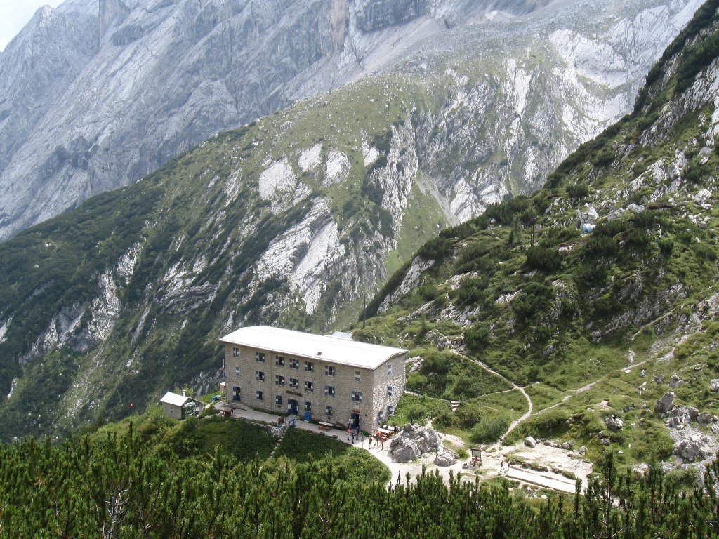 rifugio Galassi da Forcella Piccola