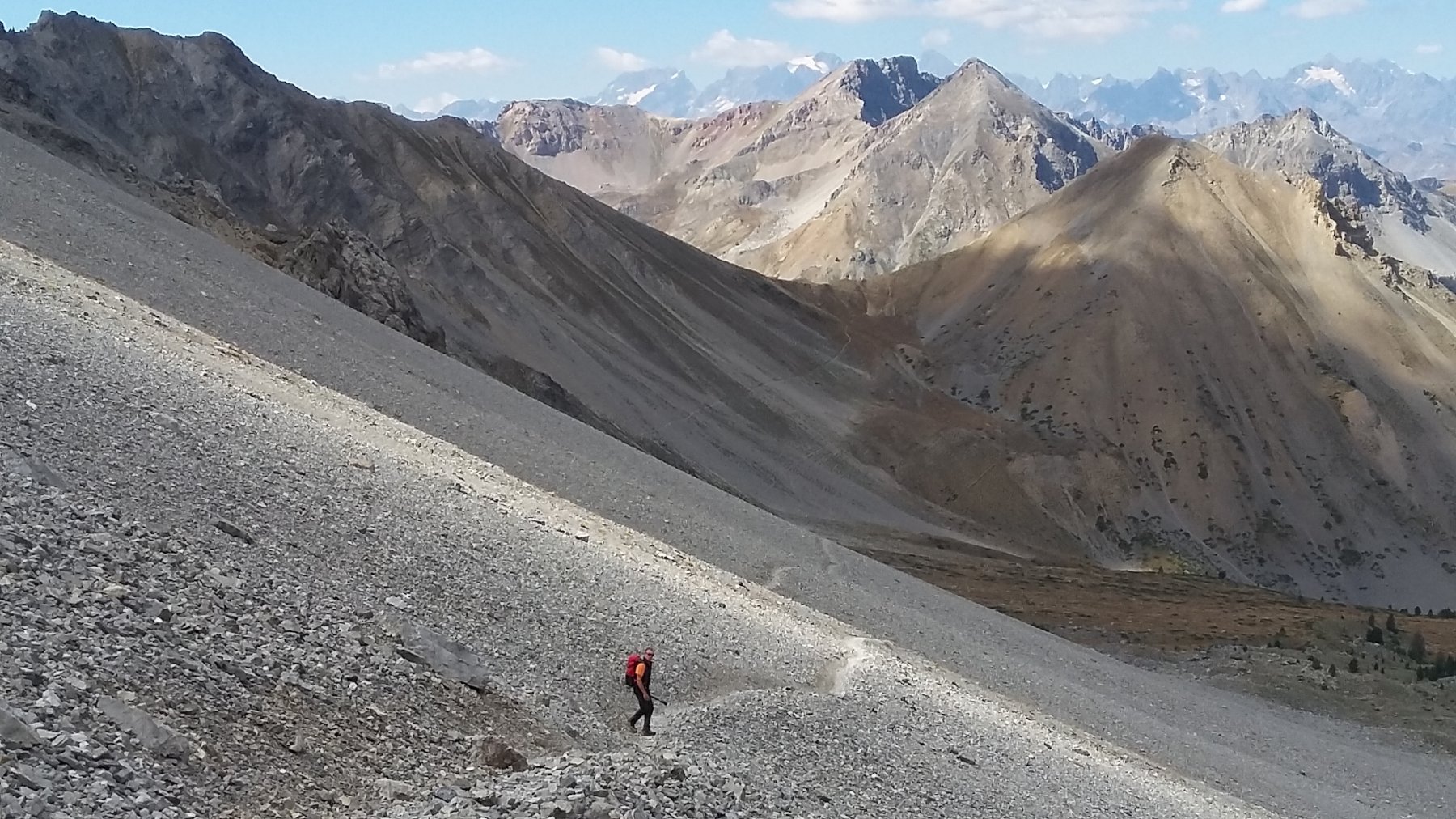 risalita al Col Perdu