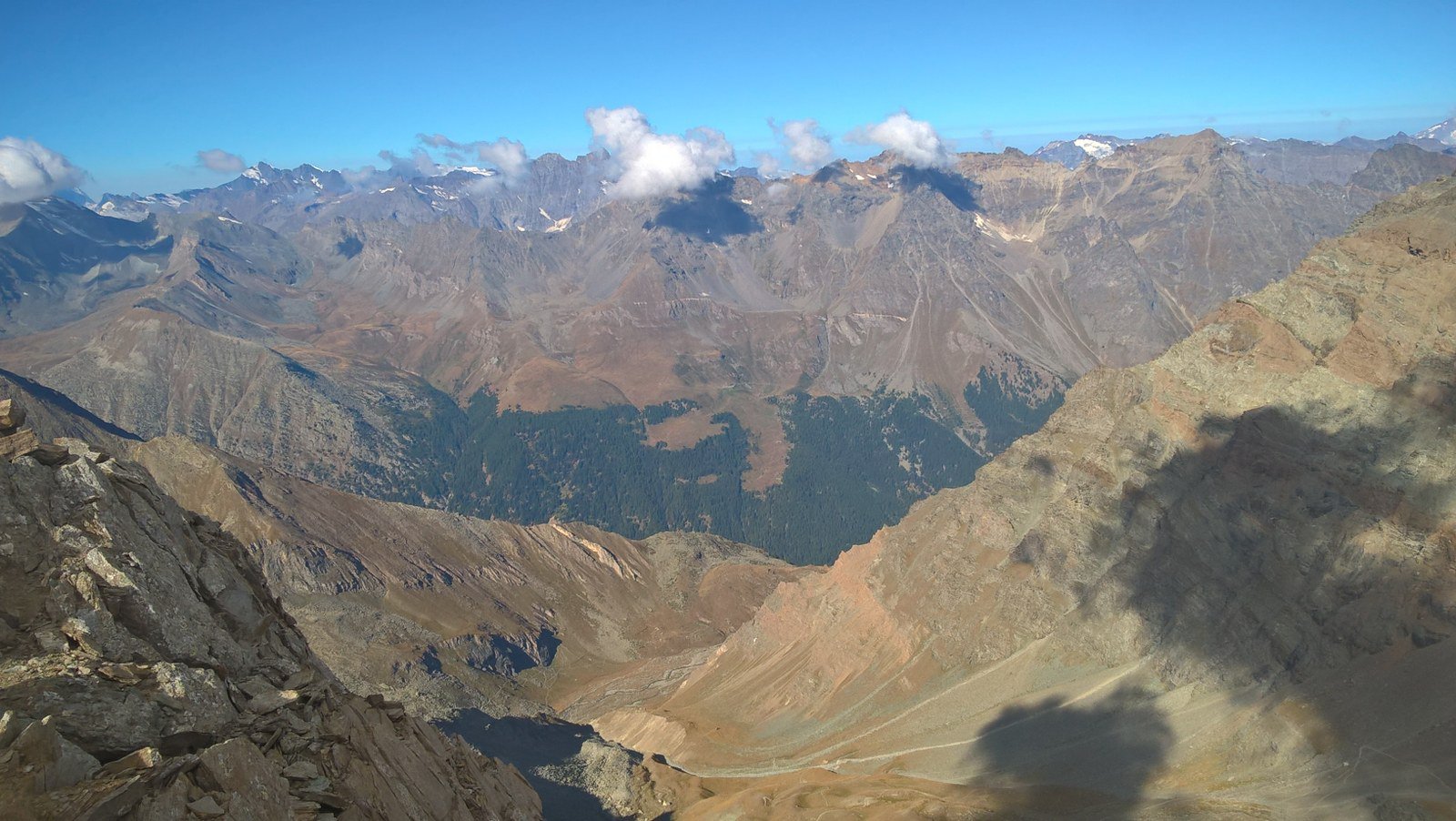 La discesa verso Valsavarenche