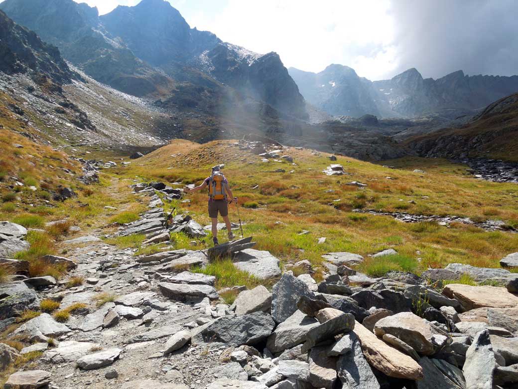 si lascia il sentiero