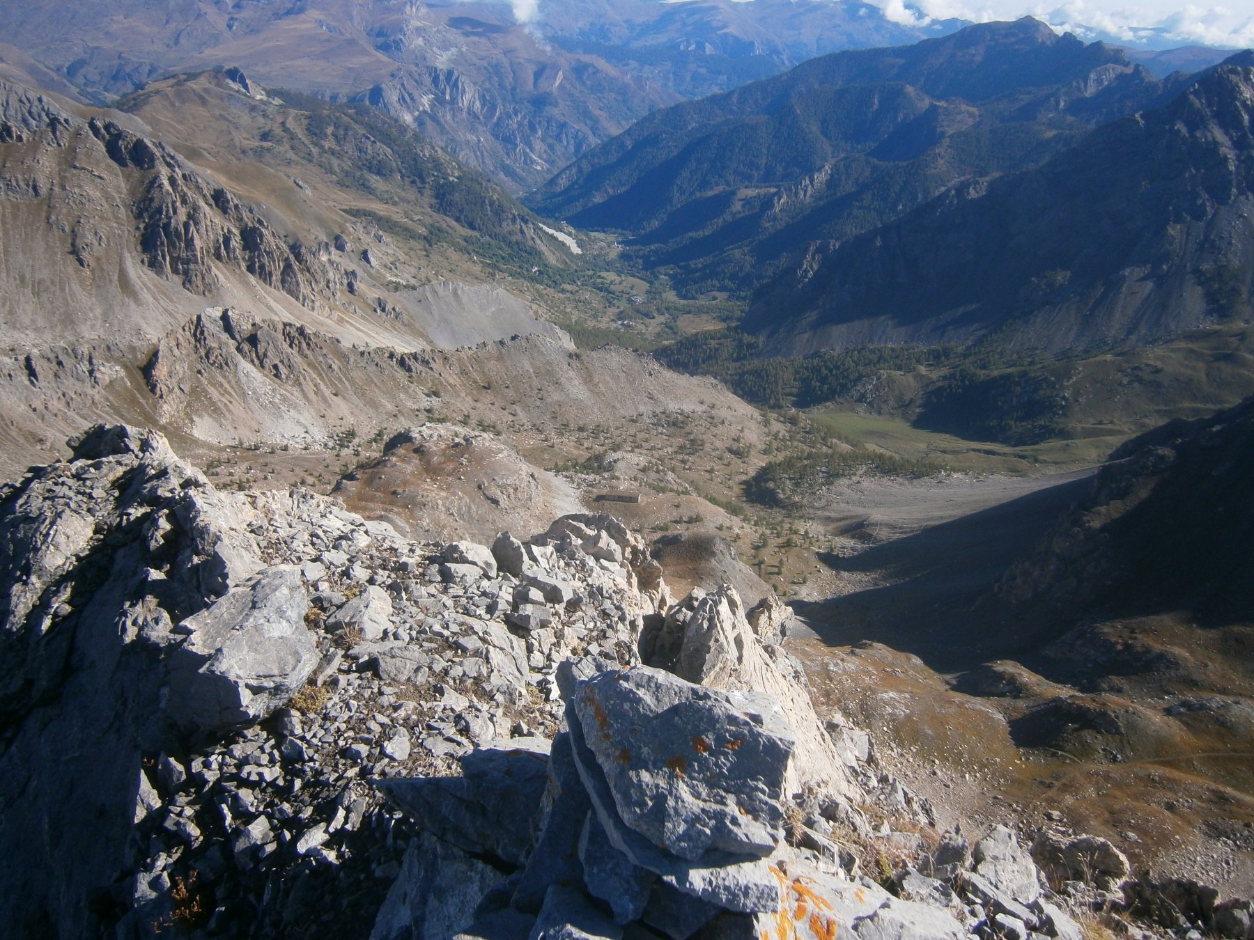 Vallone di salita da Rocca Peroni