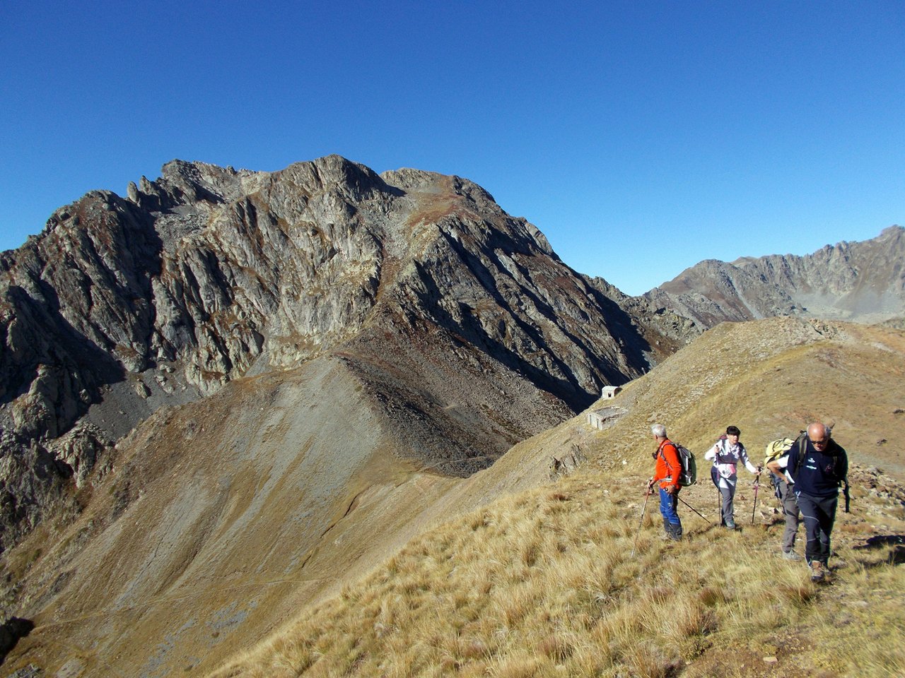 Il M.Peyron ,salendo a Rocca Verde