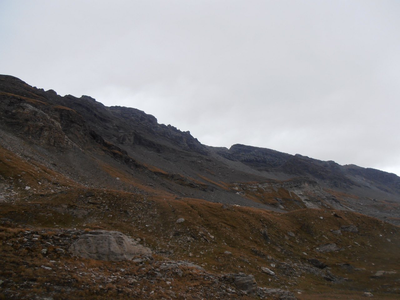 03 - l'intaglio nel versante cui mirare