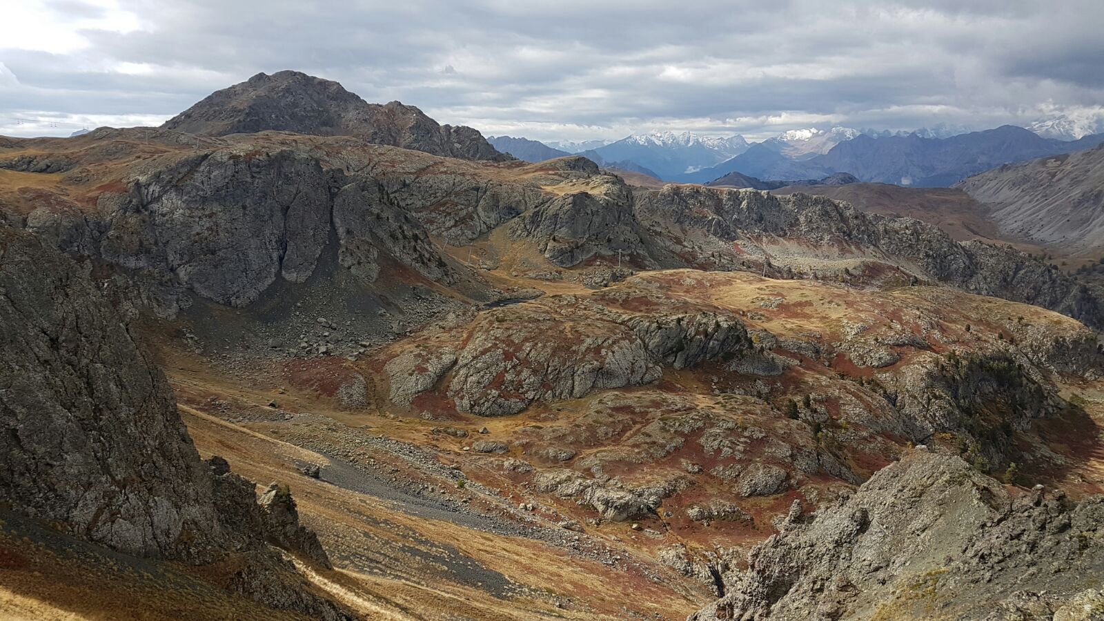 dal crinale uno sguardo a valle mandarini