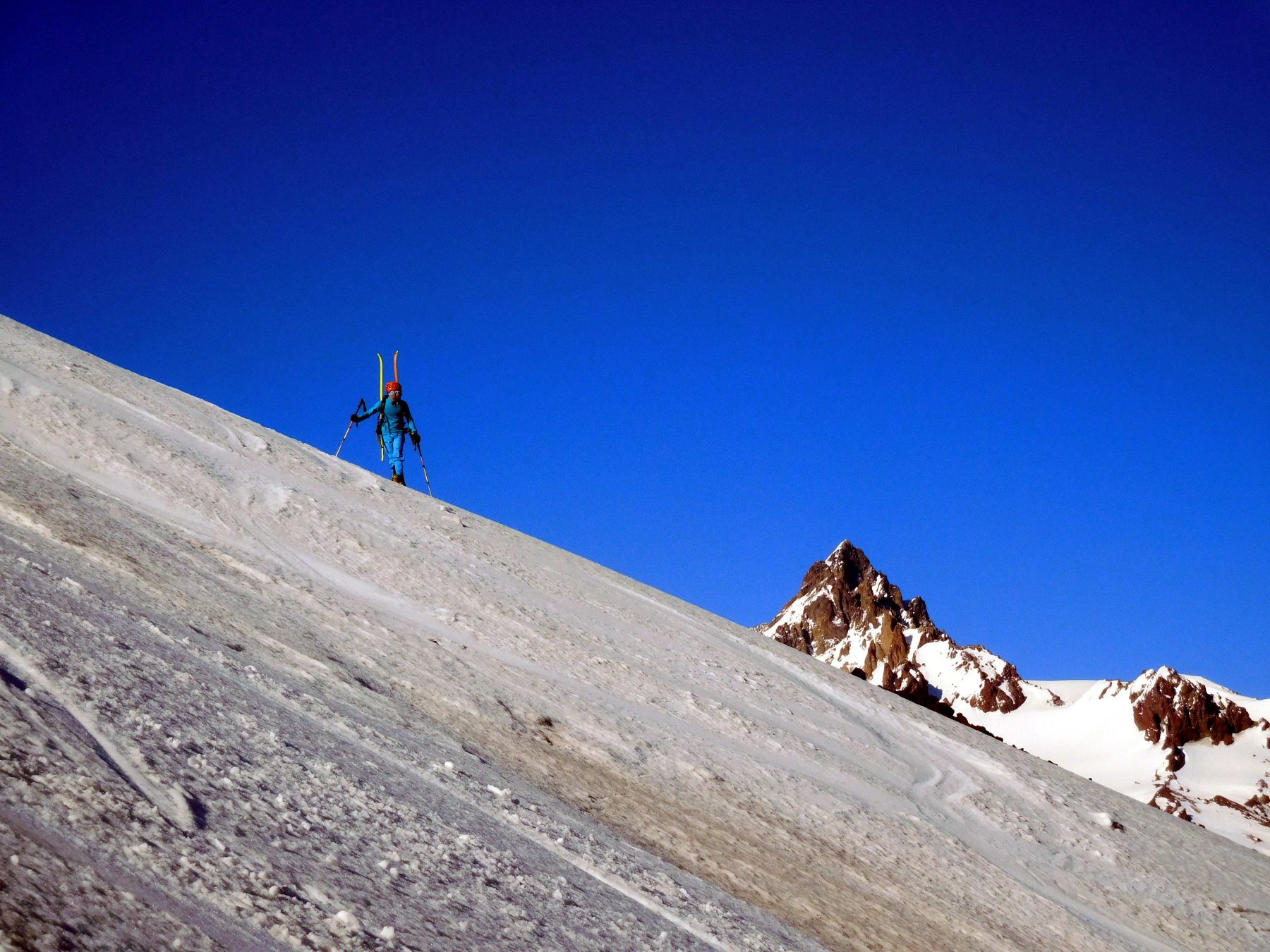 Nico e l'elegante Sierra Velluda 