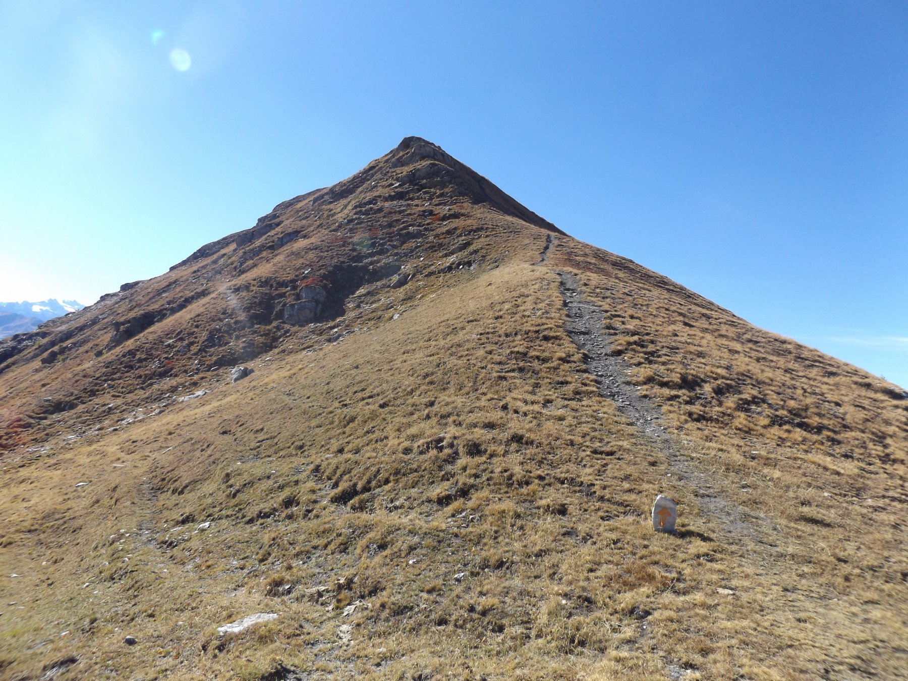 Pointe de Metz dal colle
