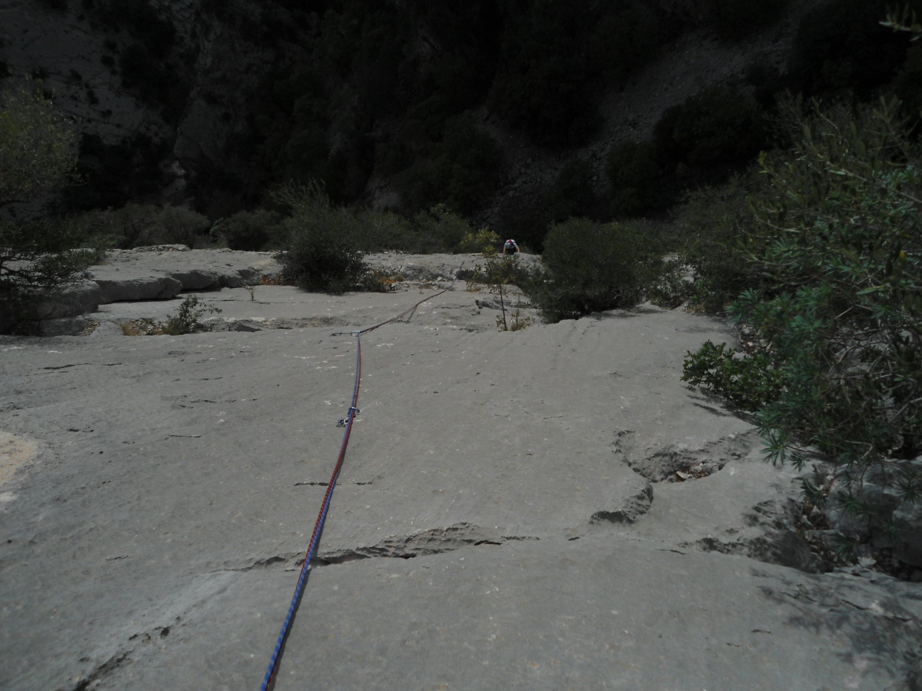 secondo tiro con la placca di 5b