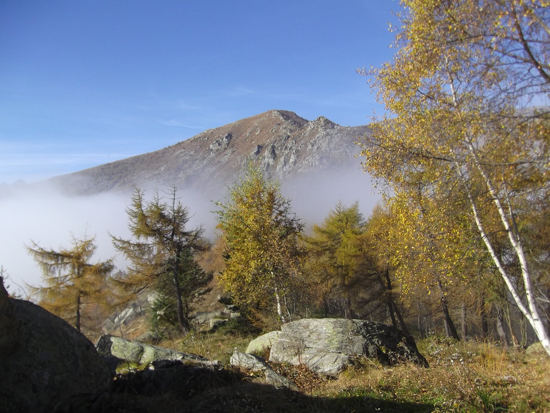 Monte Selassa dal Bric Arcett.