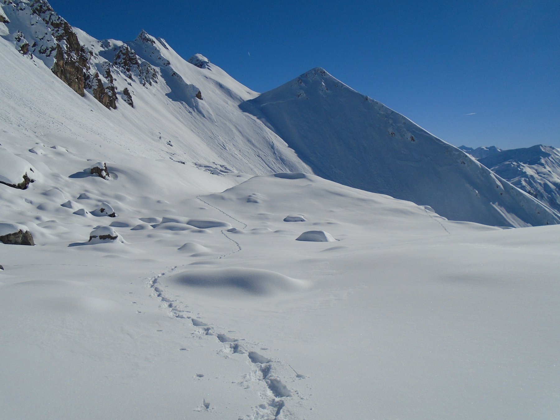 Quasi al Col Remy: sguardo indietro