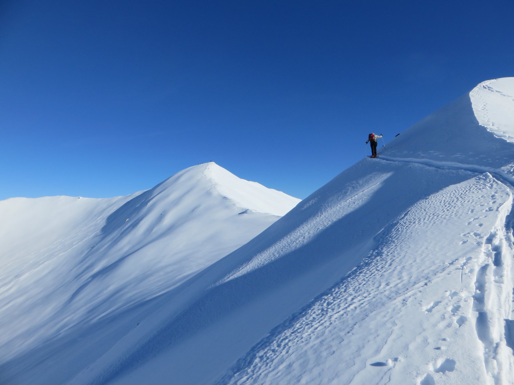 Ormai sulla cresta finale