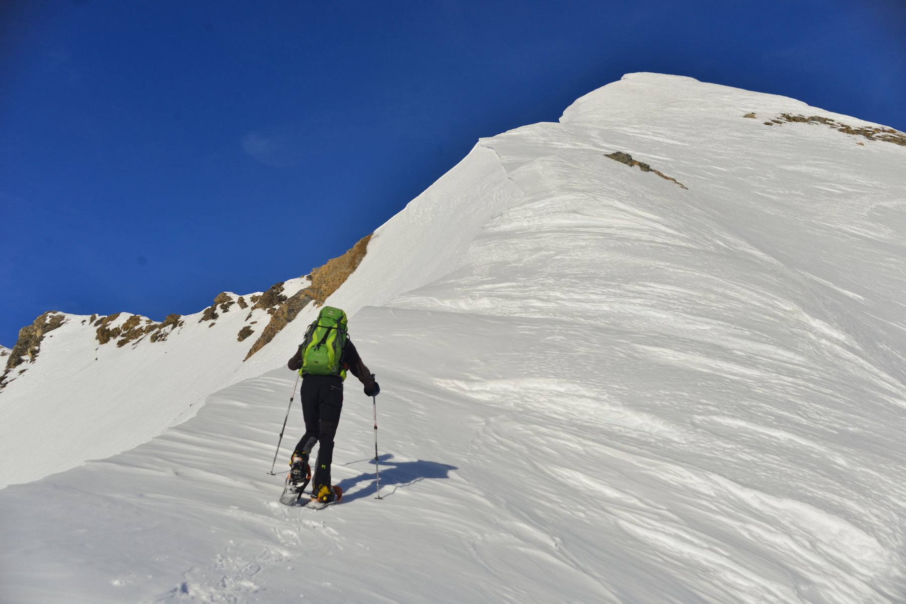 prima cresta dopo il colle