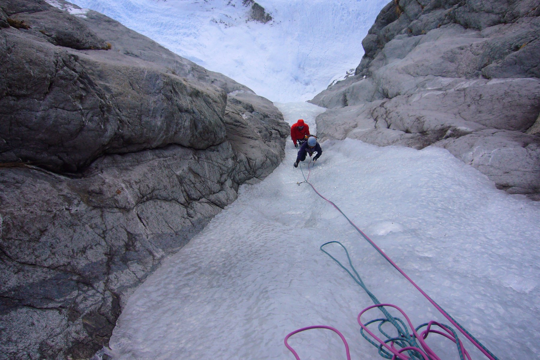 Goulotte de L2 fait mal aux mollets