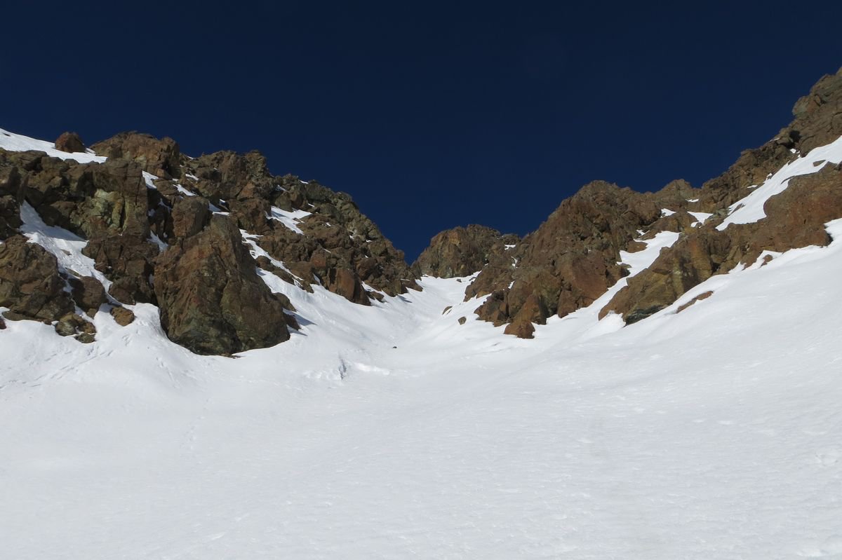 verso la strettoia a metà canale