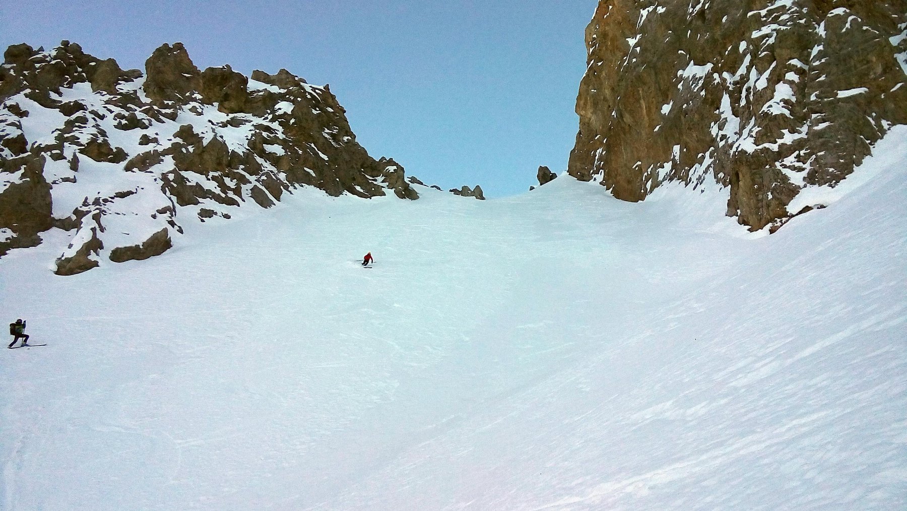 discesa dal Colletto del Vallonasso