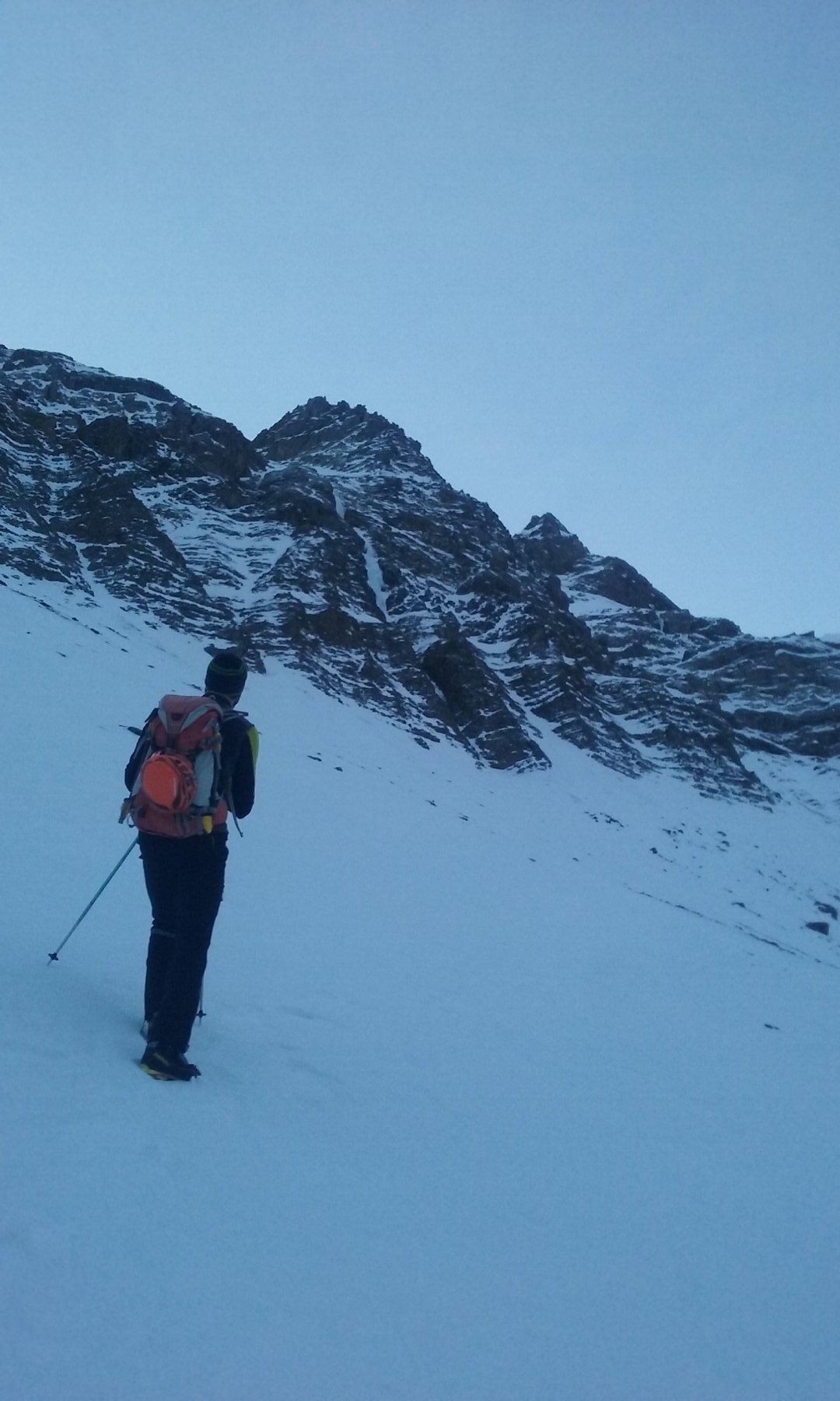 avvicinamento alla cascata
