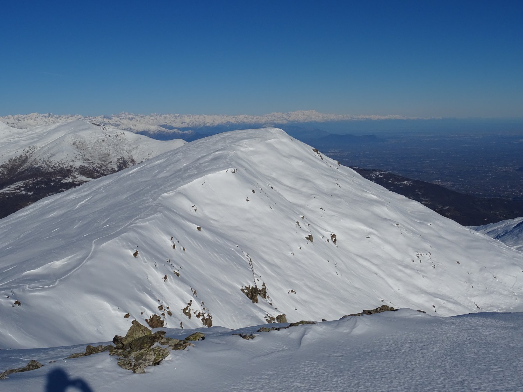 testa di cervetto, monte rosa e anche più in là