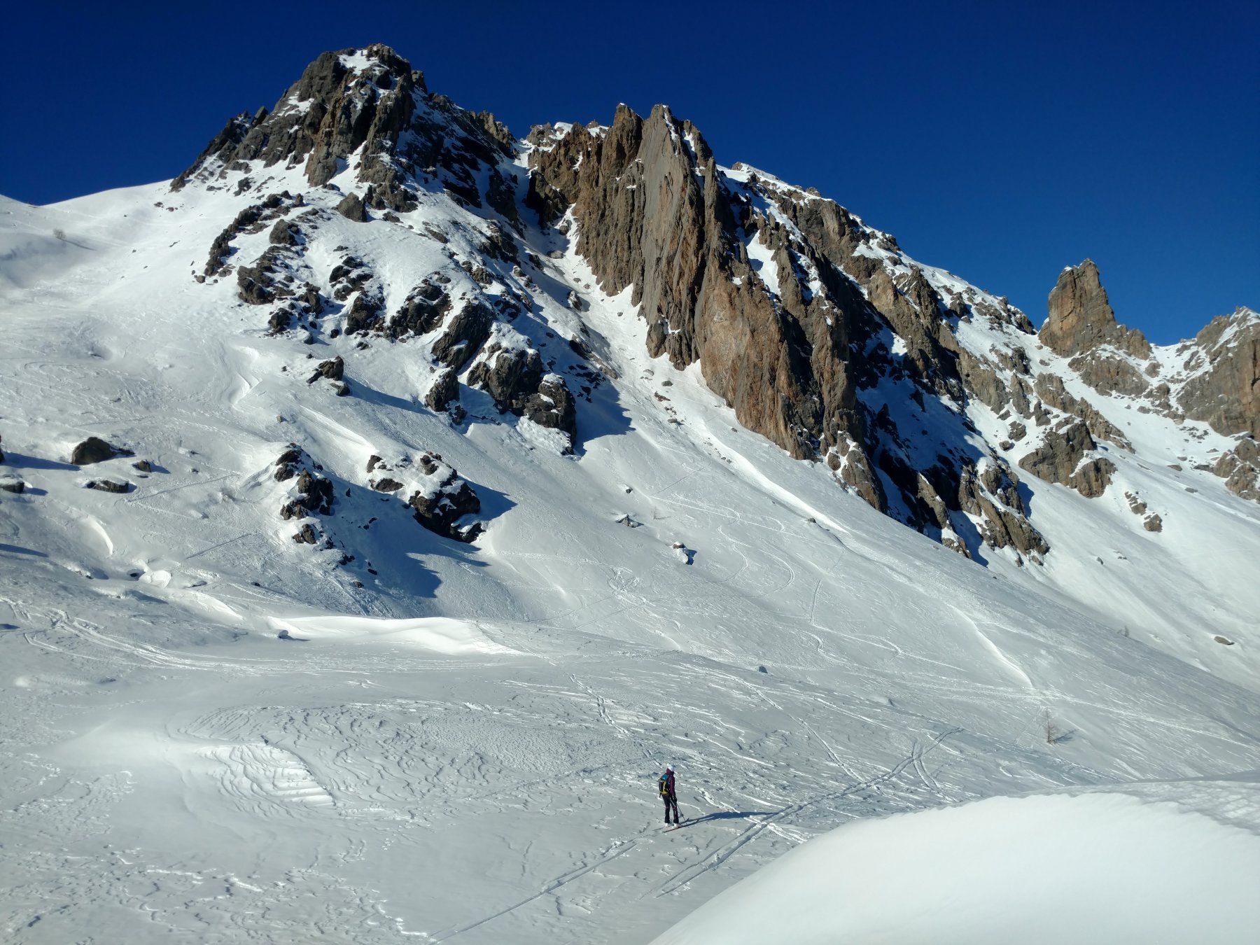 Canale sud est visto dal fondo