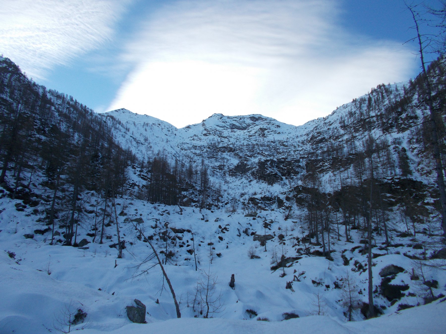 il selvaggio vallone di Liussa..da monte alpe Chiot la Sella..