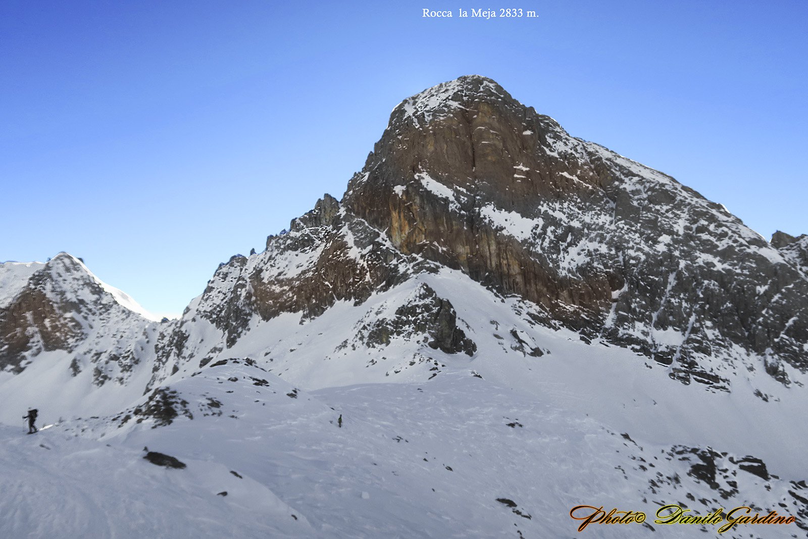 In cima alla cresta Nord