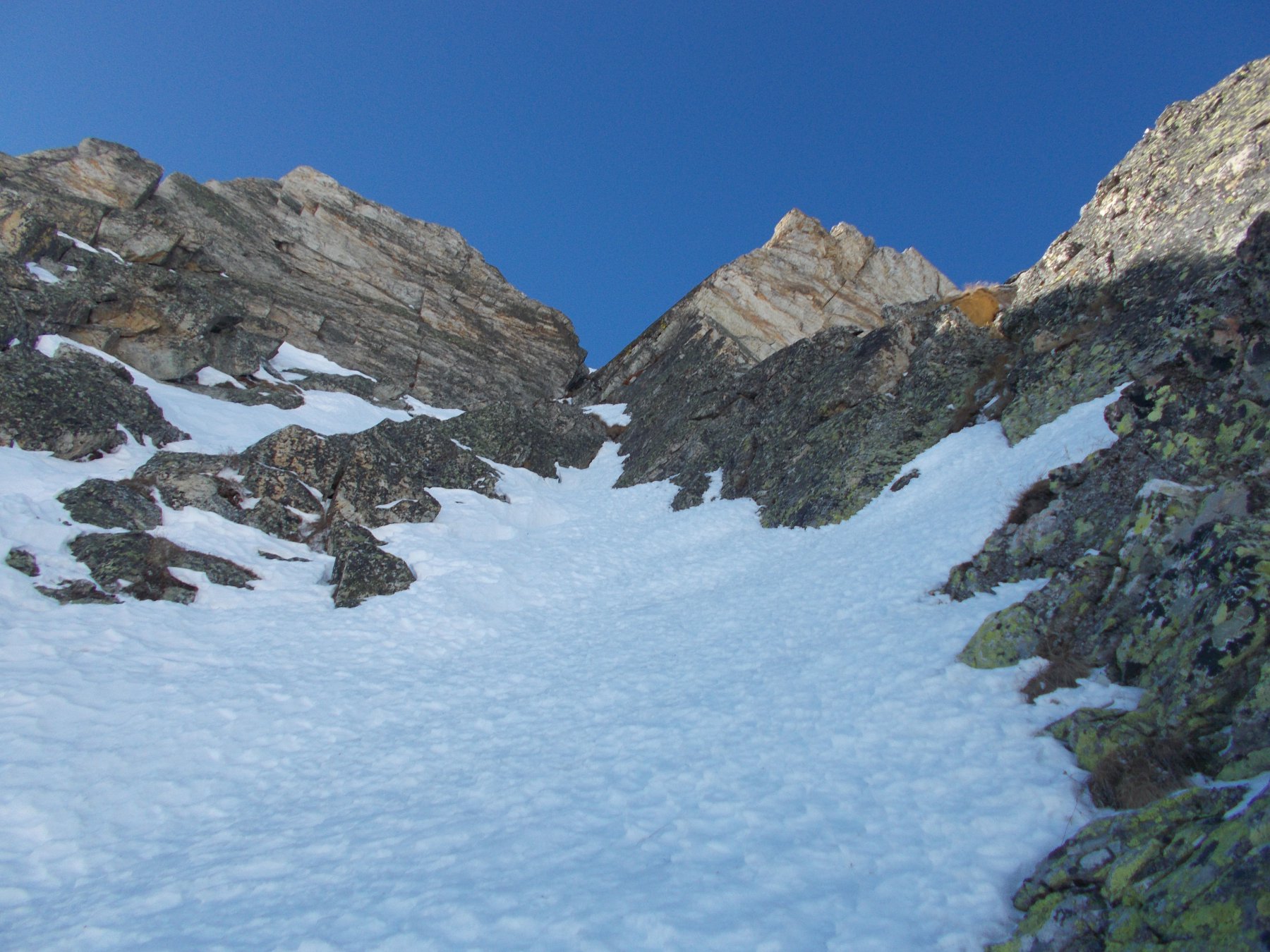 subito dietro l'angolo il resto della salita alla vetta..
