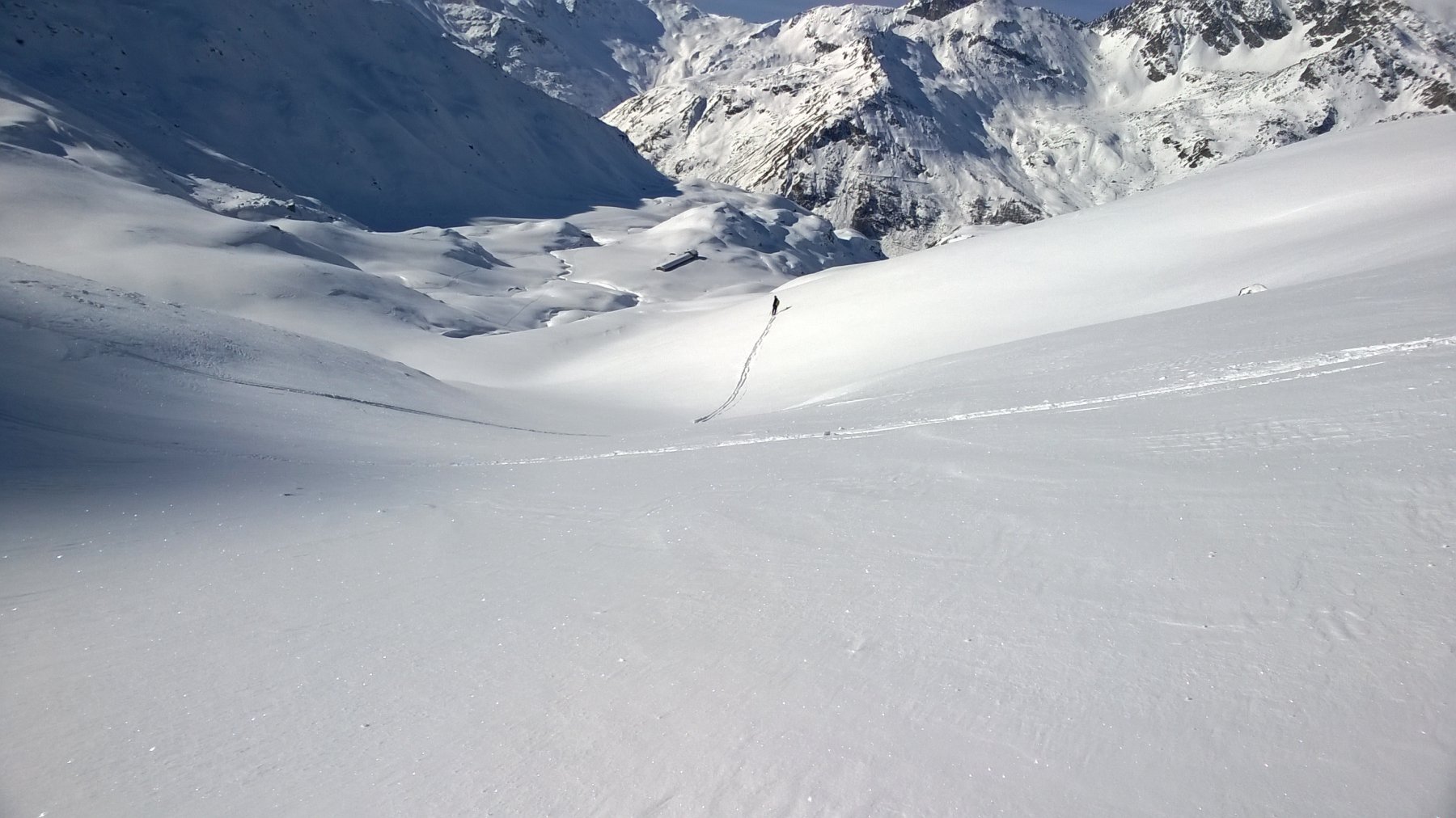 Scendendo verso Brevil. 