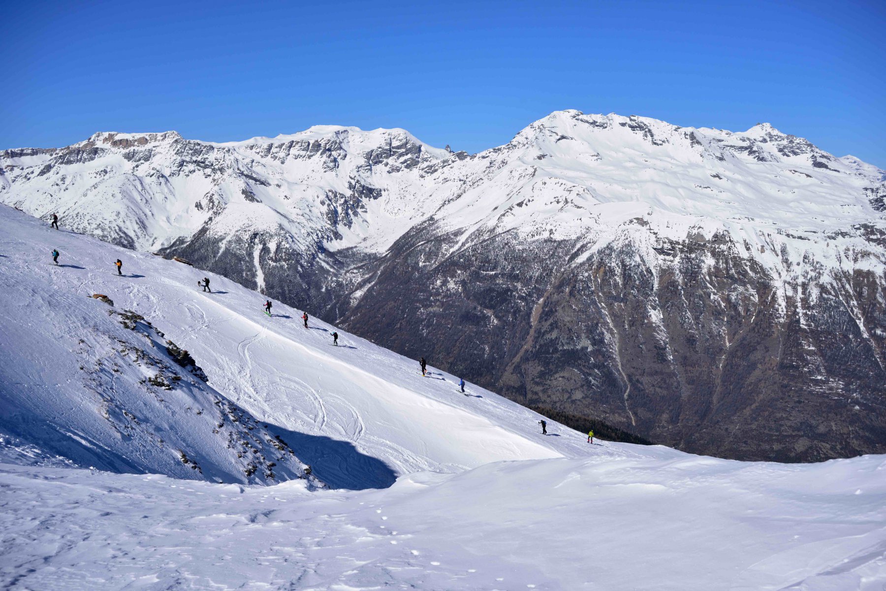 Vista sul M.Niblé dal Colle delle Vallette