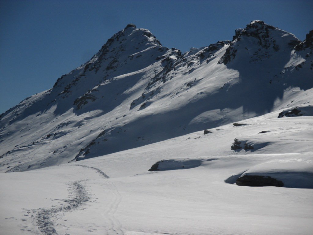 il Truzzo e la sua cresta nord ovest