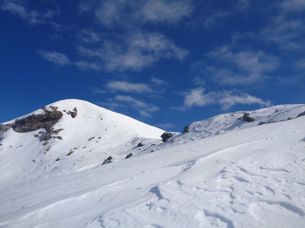 la cima dalla fine degli impianti