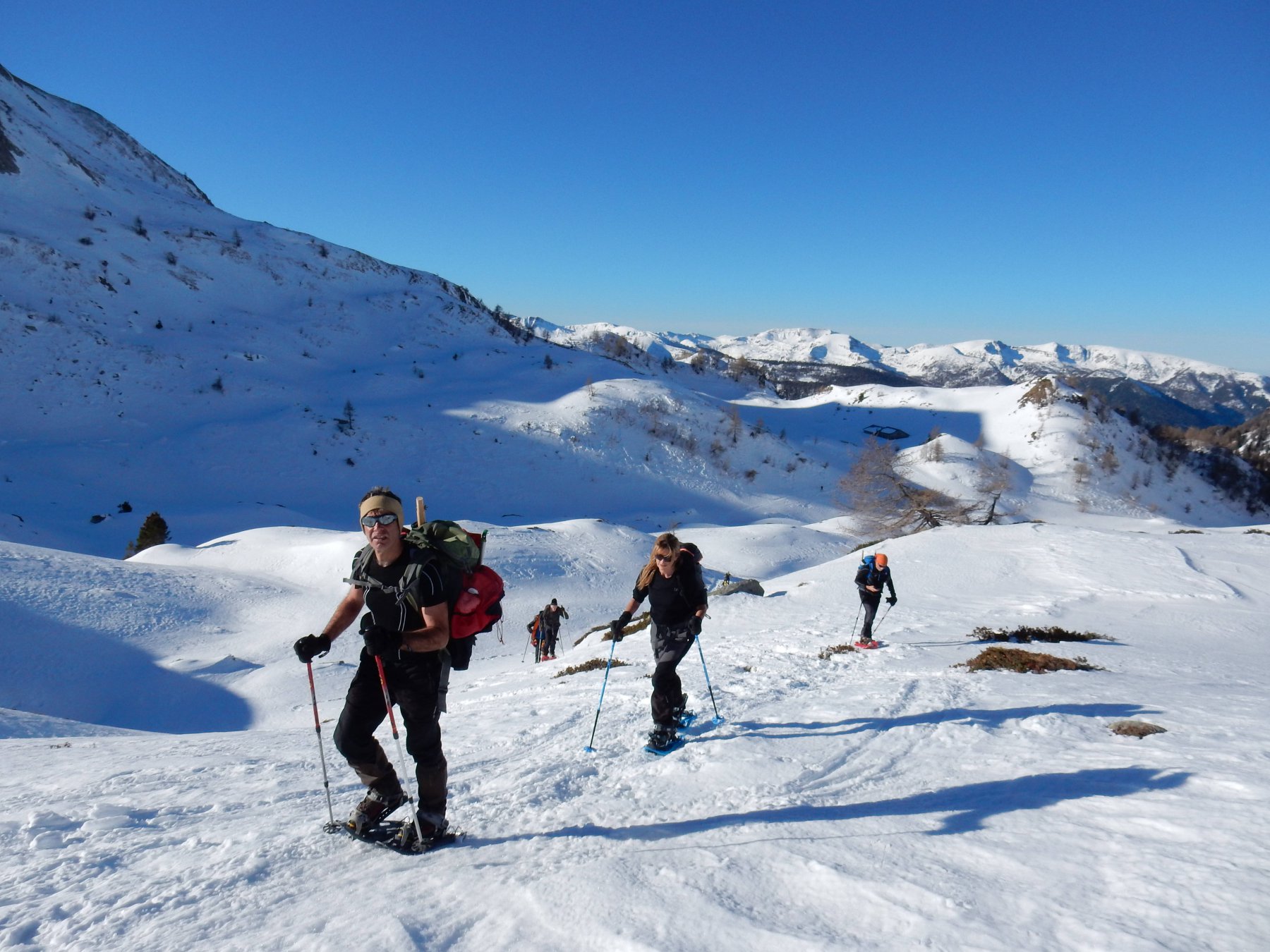 Verso i pendii del M.Frerone.